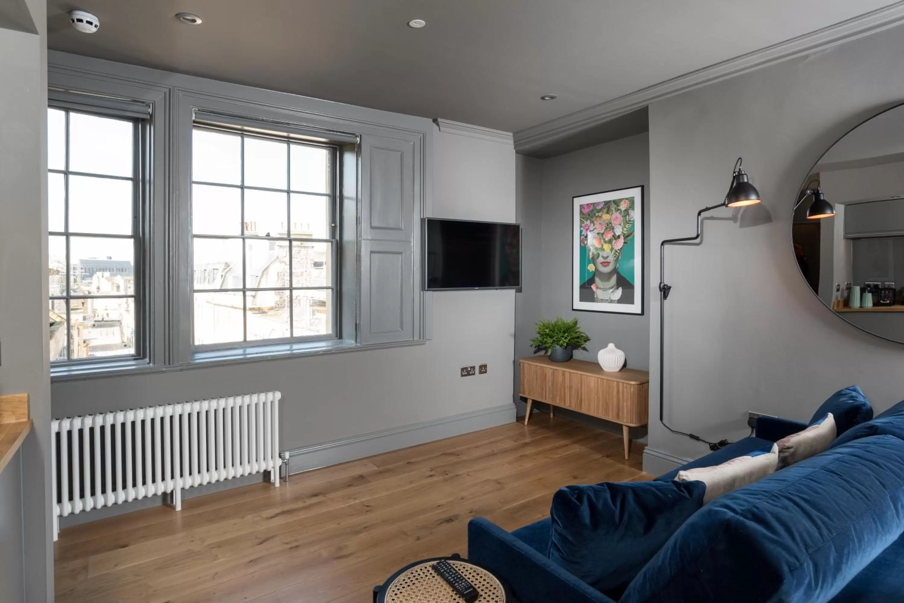 Bed in Hiding Space - Trim Street Apartments