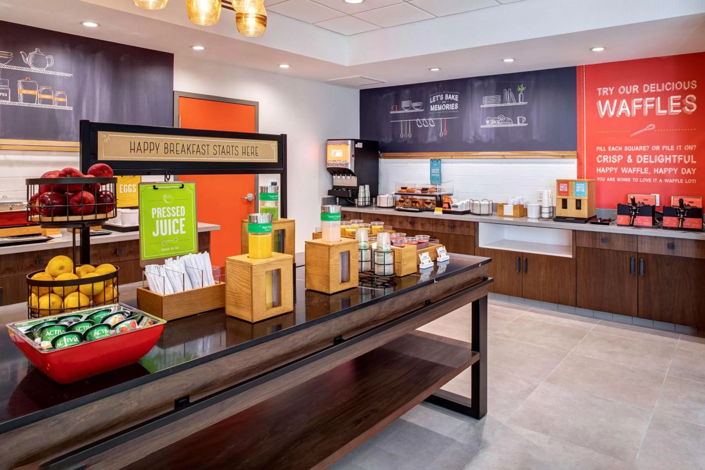 Breakfast in Hampton Inn & Suites Indio, Ca