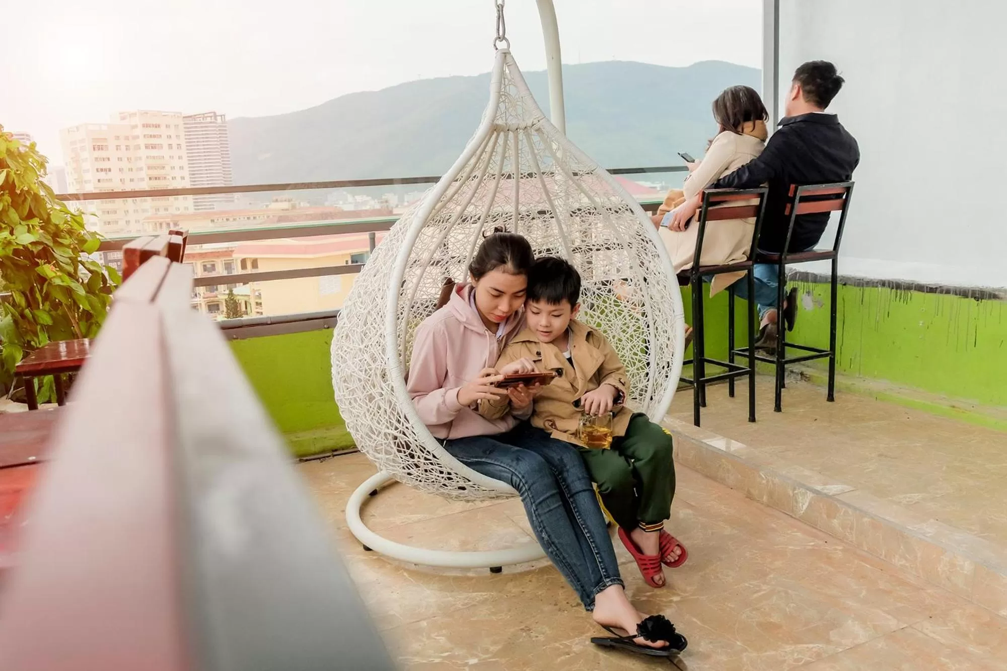 Balcony/Terrace in Lucky Hotel Quy Nhon