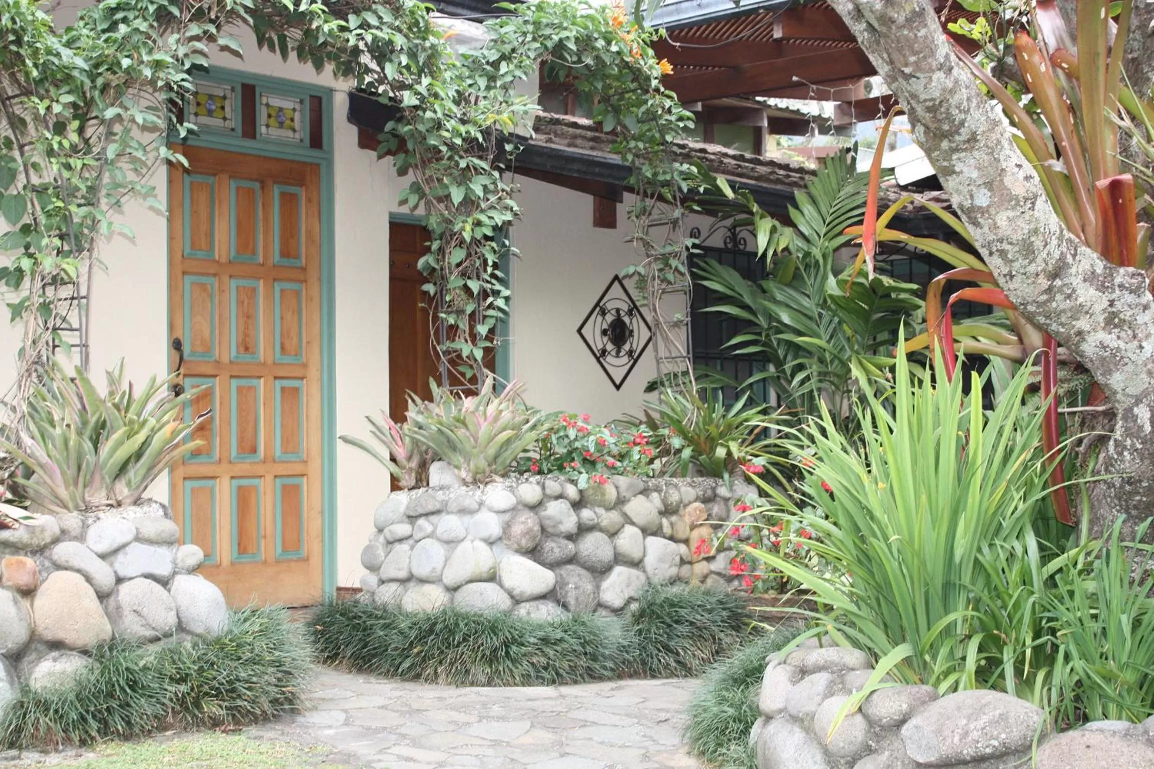 Property building in Tierra Magica B&B and Art Studio