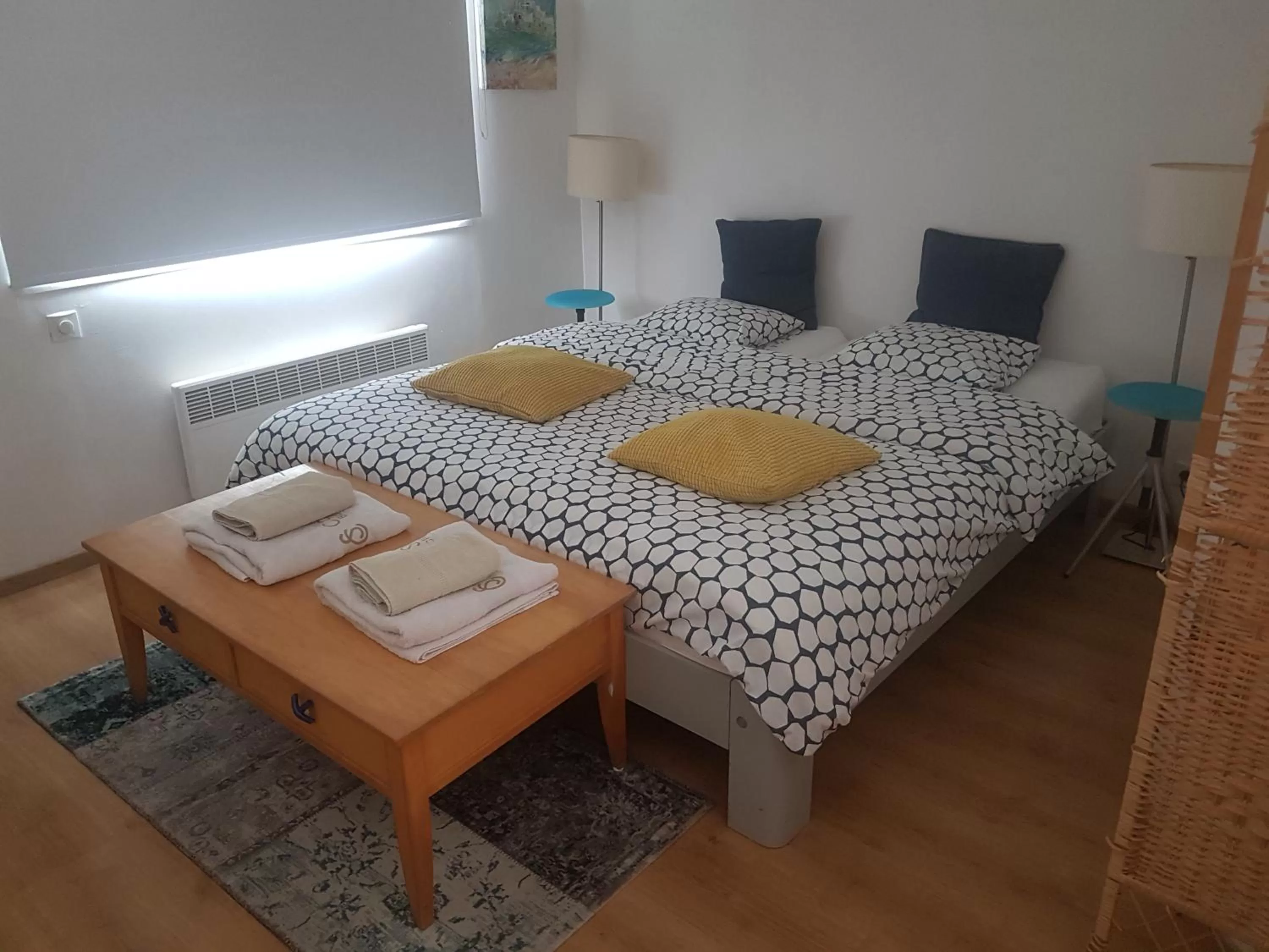 Decorative detail, Bed in Studio Art-hill