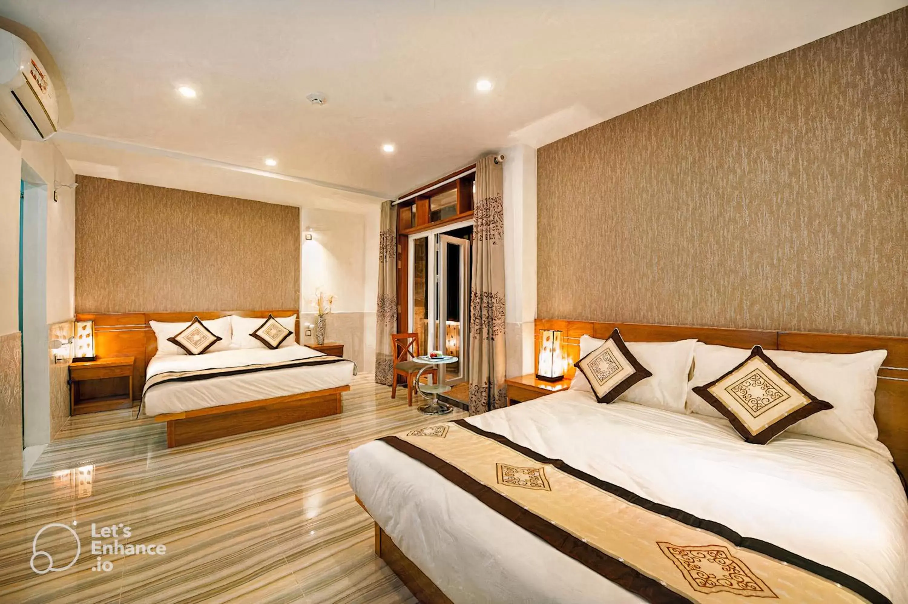 Quadruple Room with Balcony in Felix Hotel Quadruple Room with Balcony in Felix Hotel