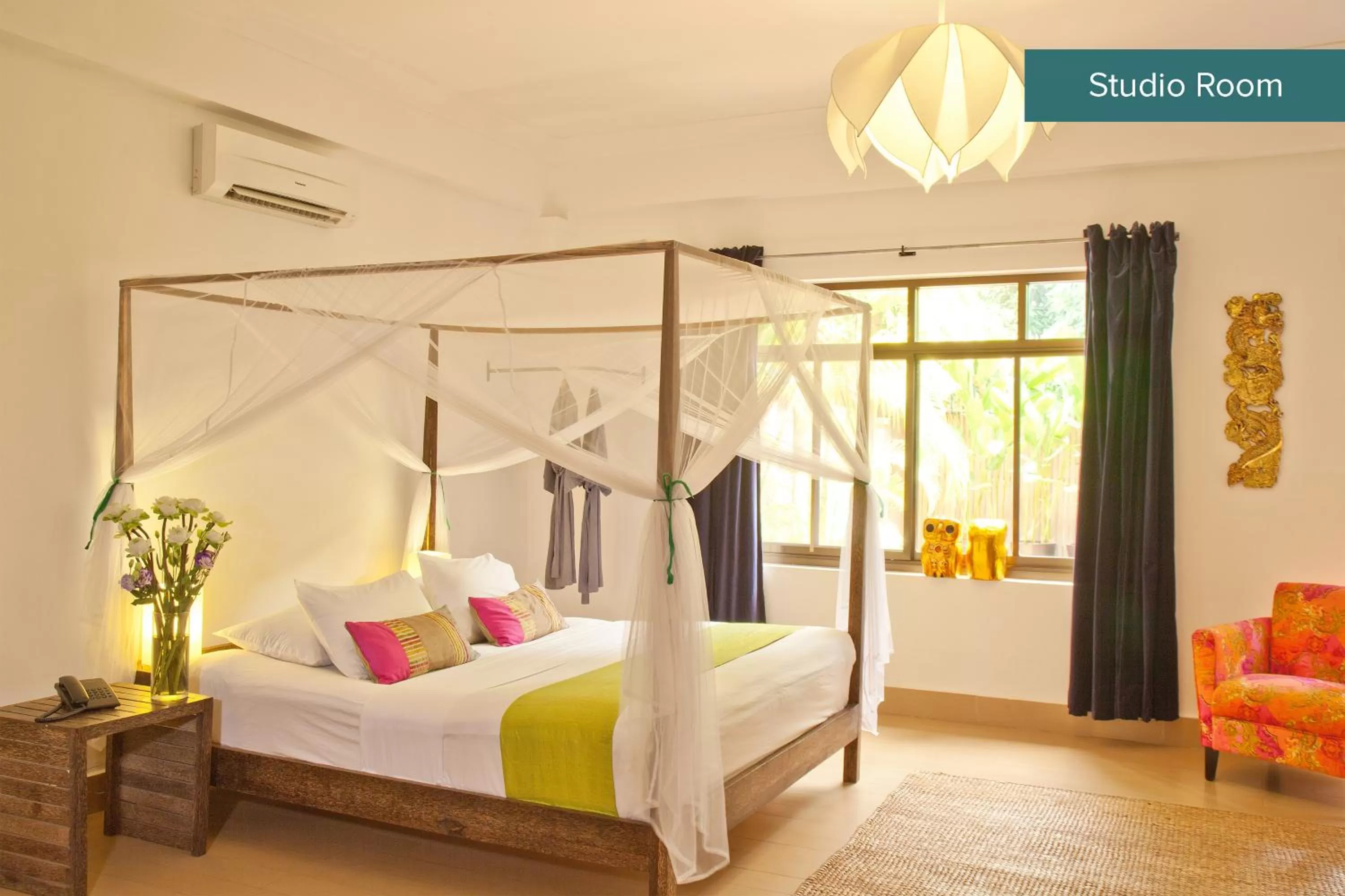 Bedroom, Bed in The Pavilion