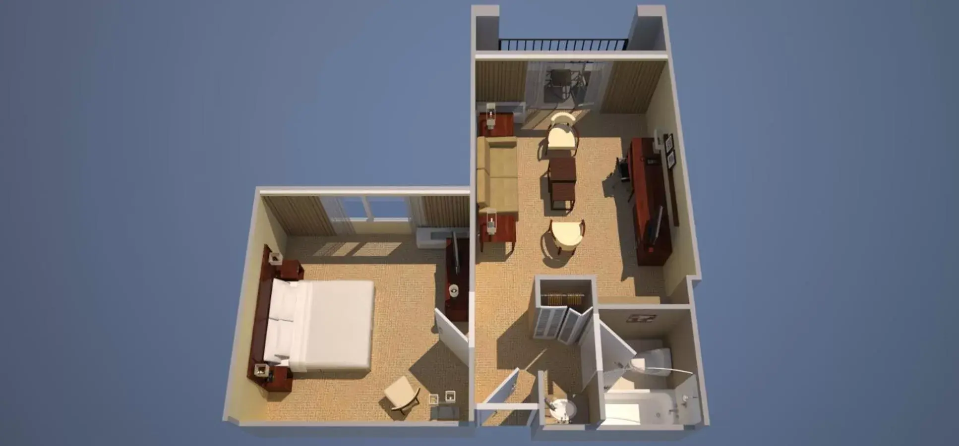 One-Bedroom King Suite in Courtyard Chicago Arlington Heights/South One-Bedroom King Suite in Courtyard Chicago Arlington Heights/South