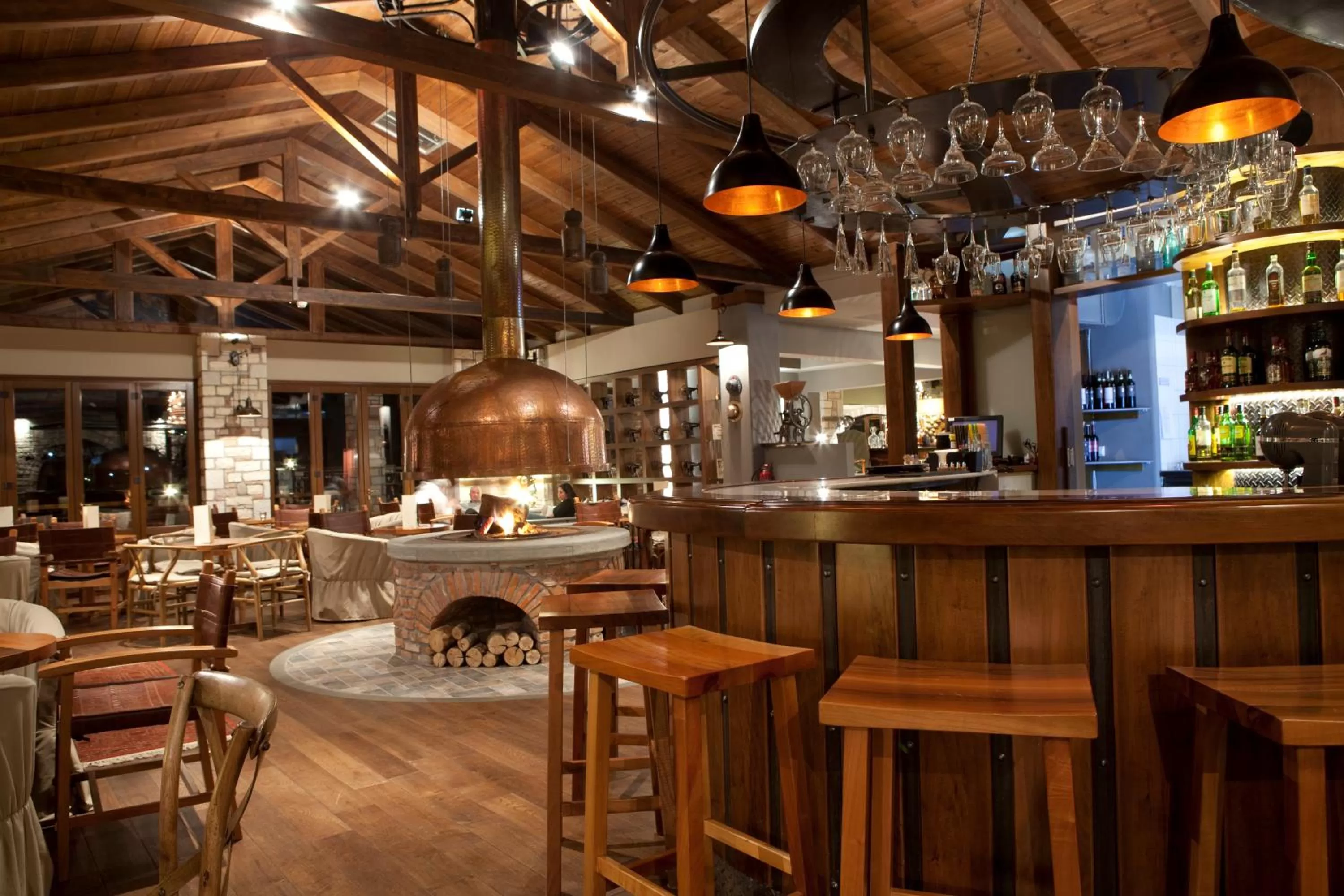 Lounge or bar in Kazarma Hotel