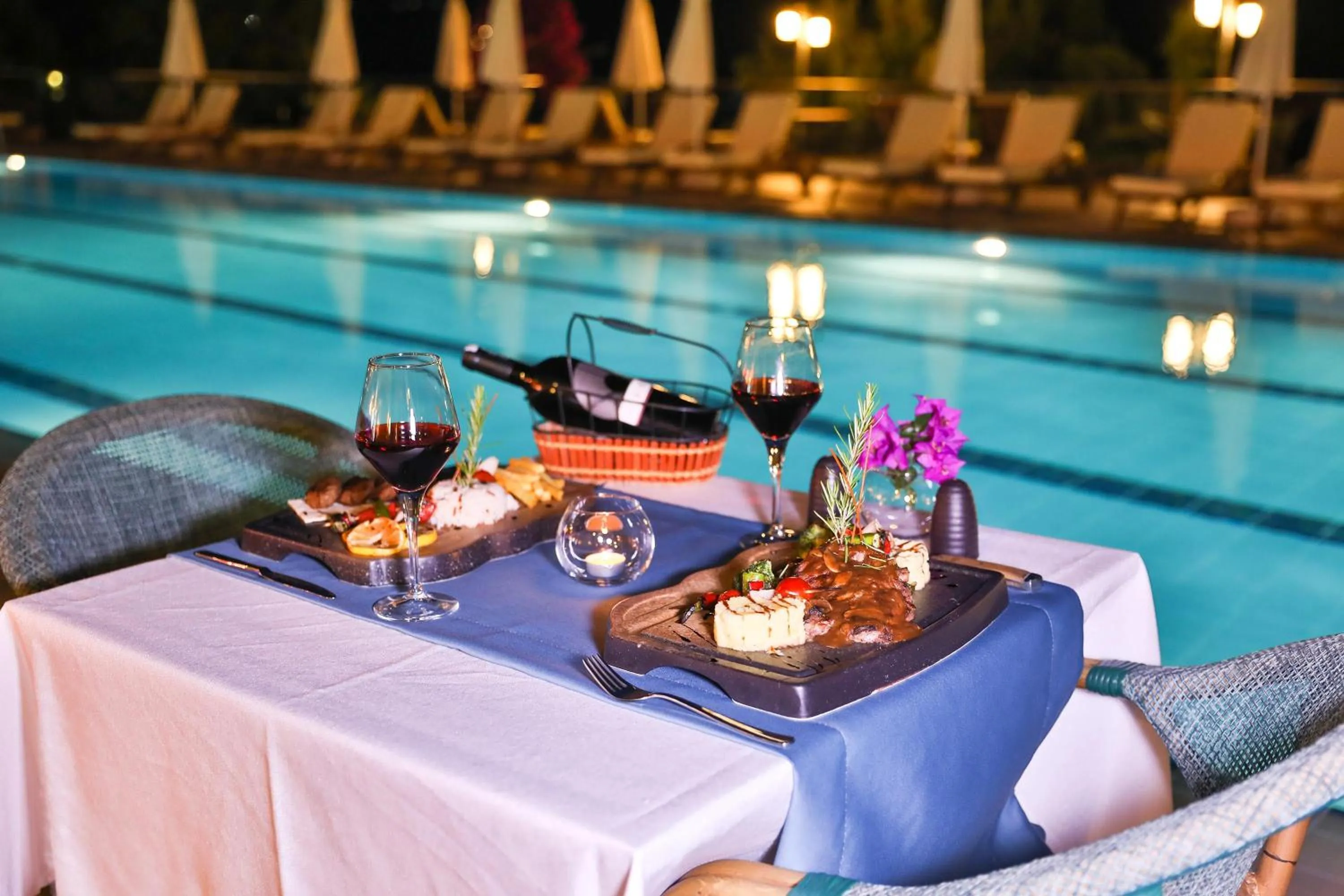 Food and drinks in Happy Hotel Kalkan