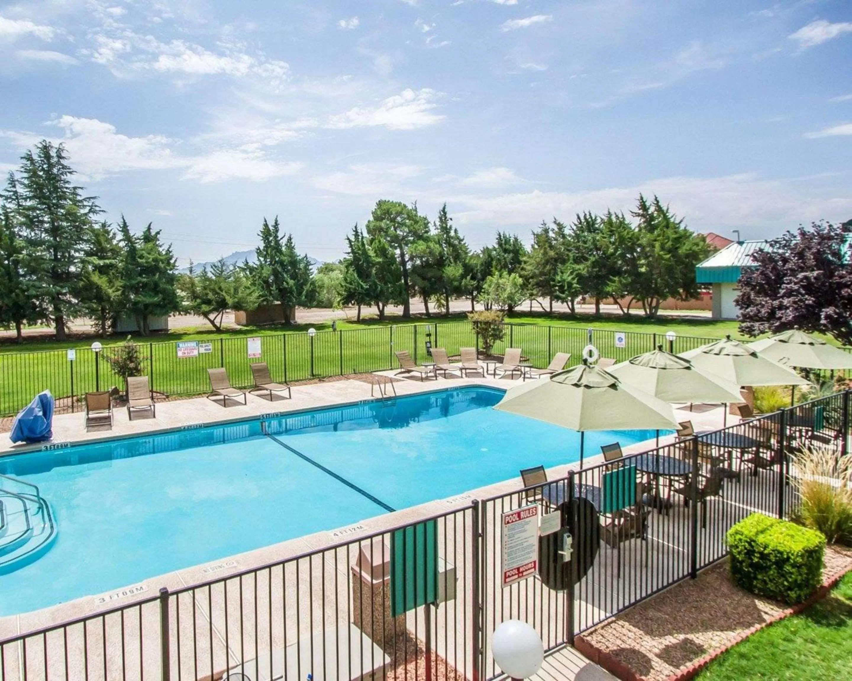 On site in Quality Inn Deming