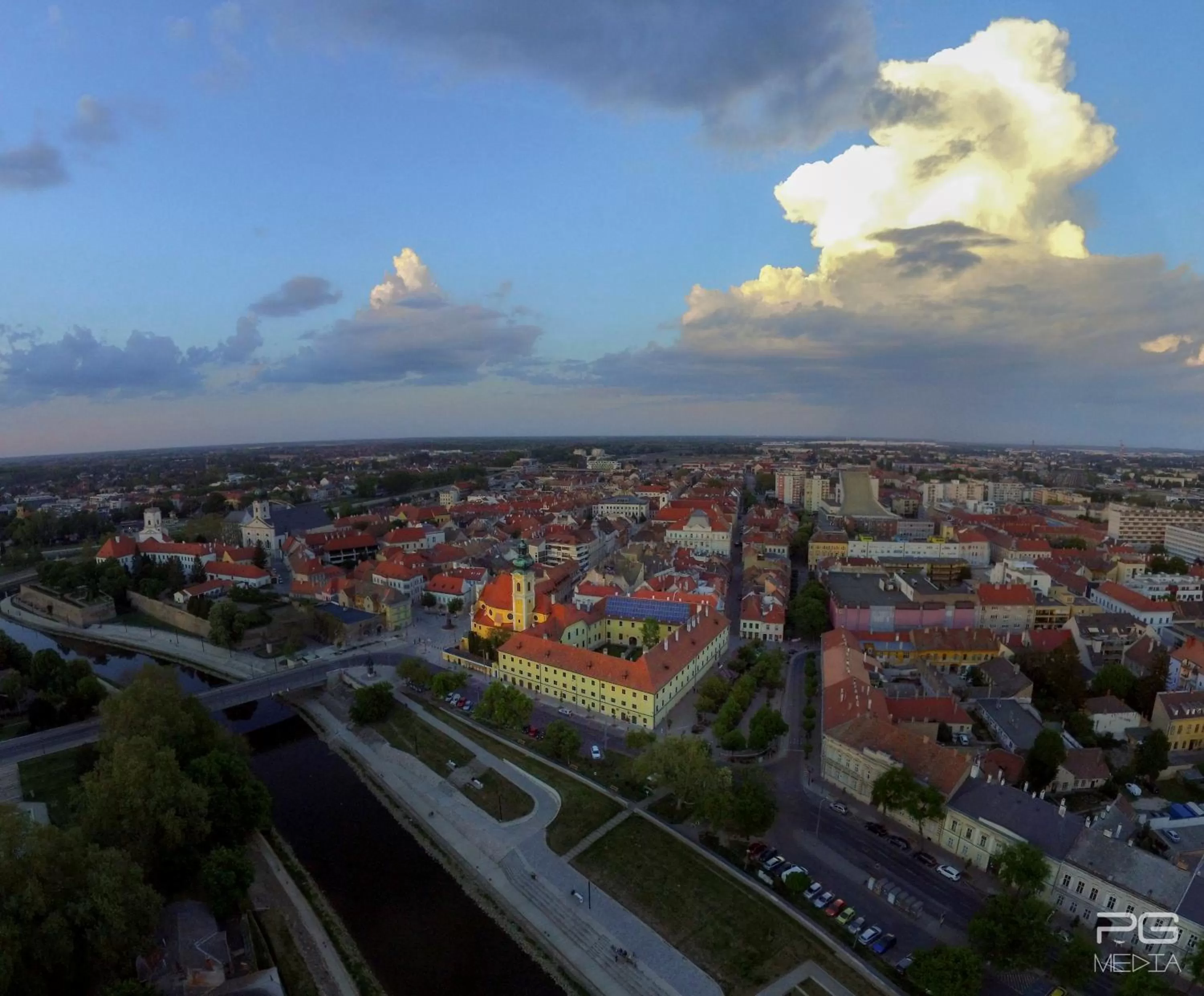 Bird's eye view in Hotel Klastrom