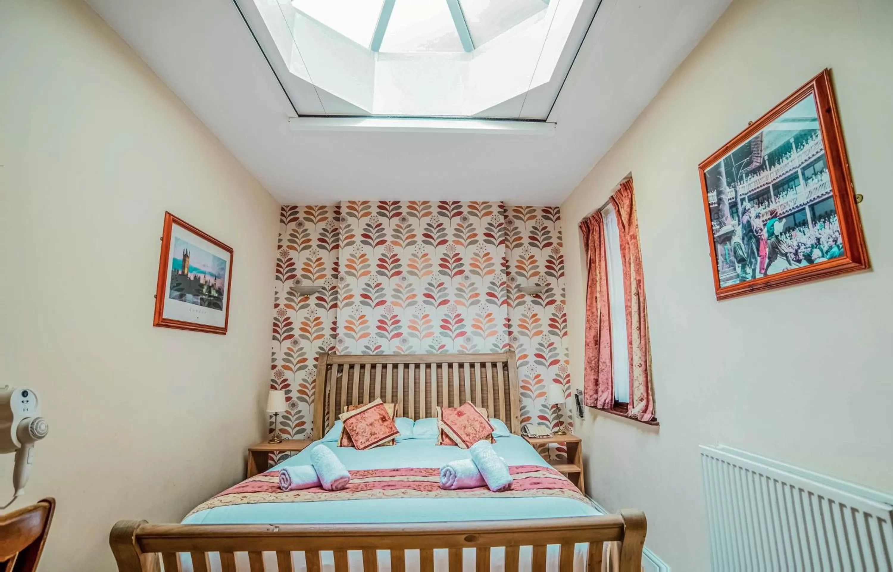 Bed in Shakespeare Hotel