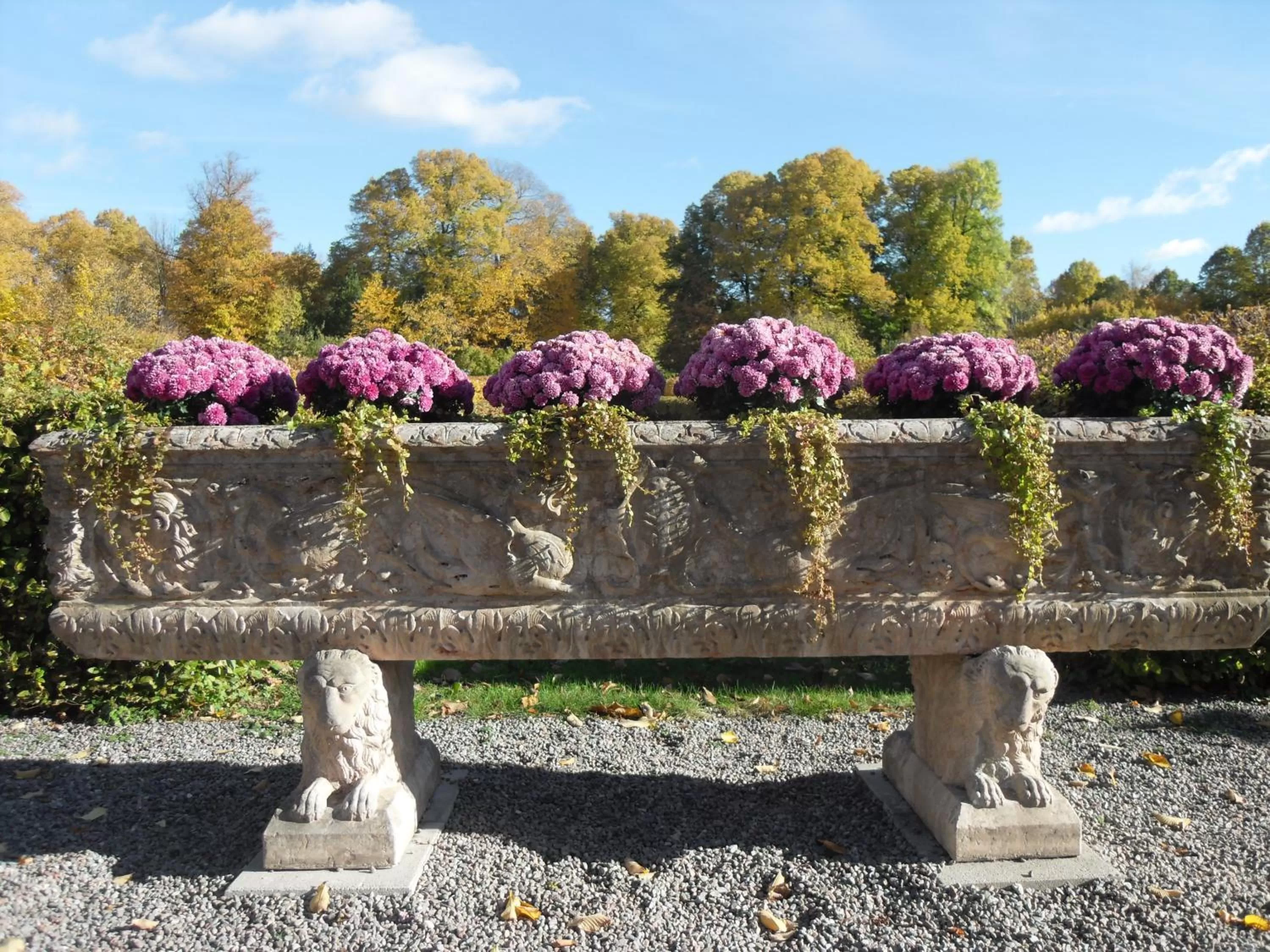 Decorative detail in Näsby Slott