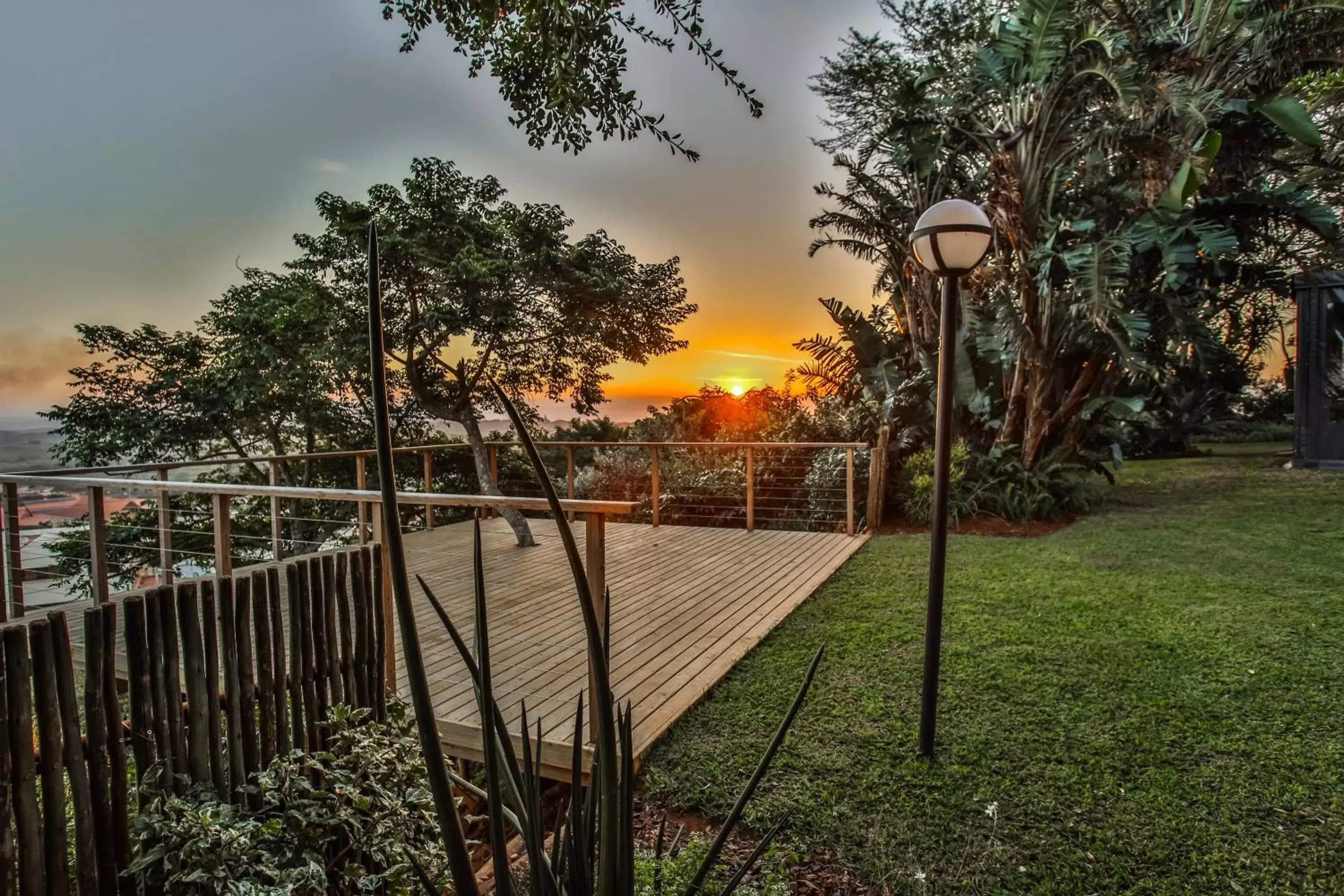 Balcony/Terrace in Kingsley House Chalet Balcony/Terrace in Kingsley House Chalet