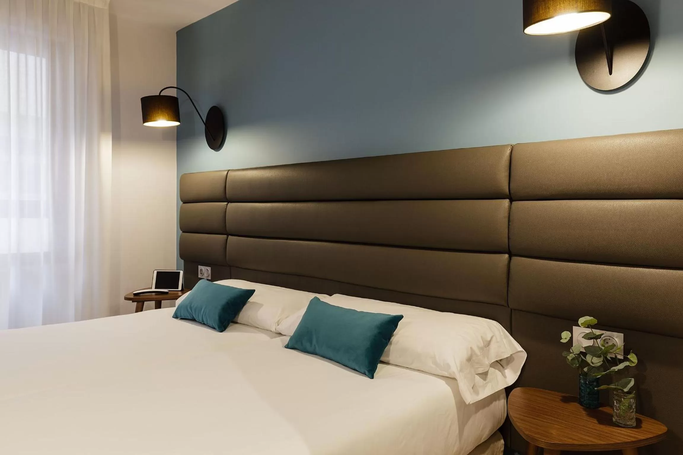 Photo of the whole room, Bed in Hotel Pamplona Plaza