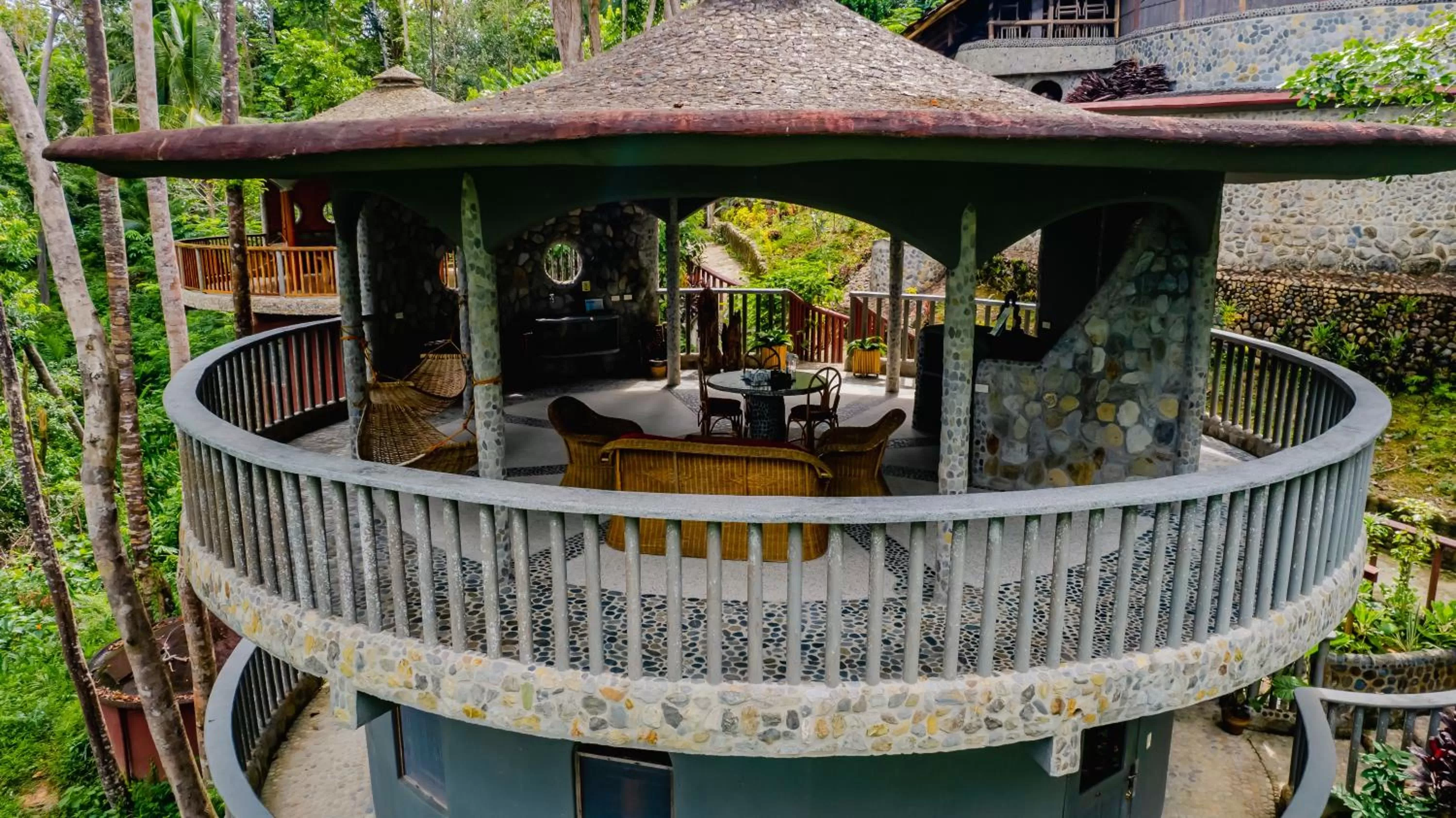 Balcony/Terrace in Atremaru Jungle Retreat