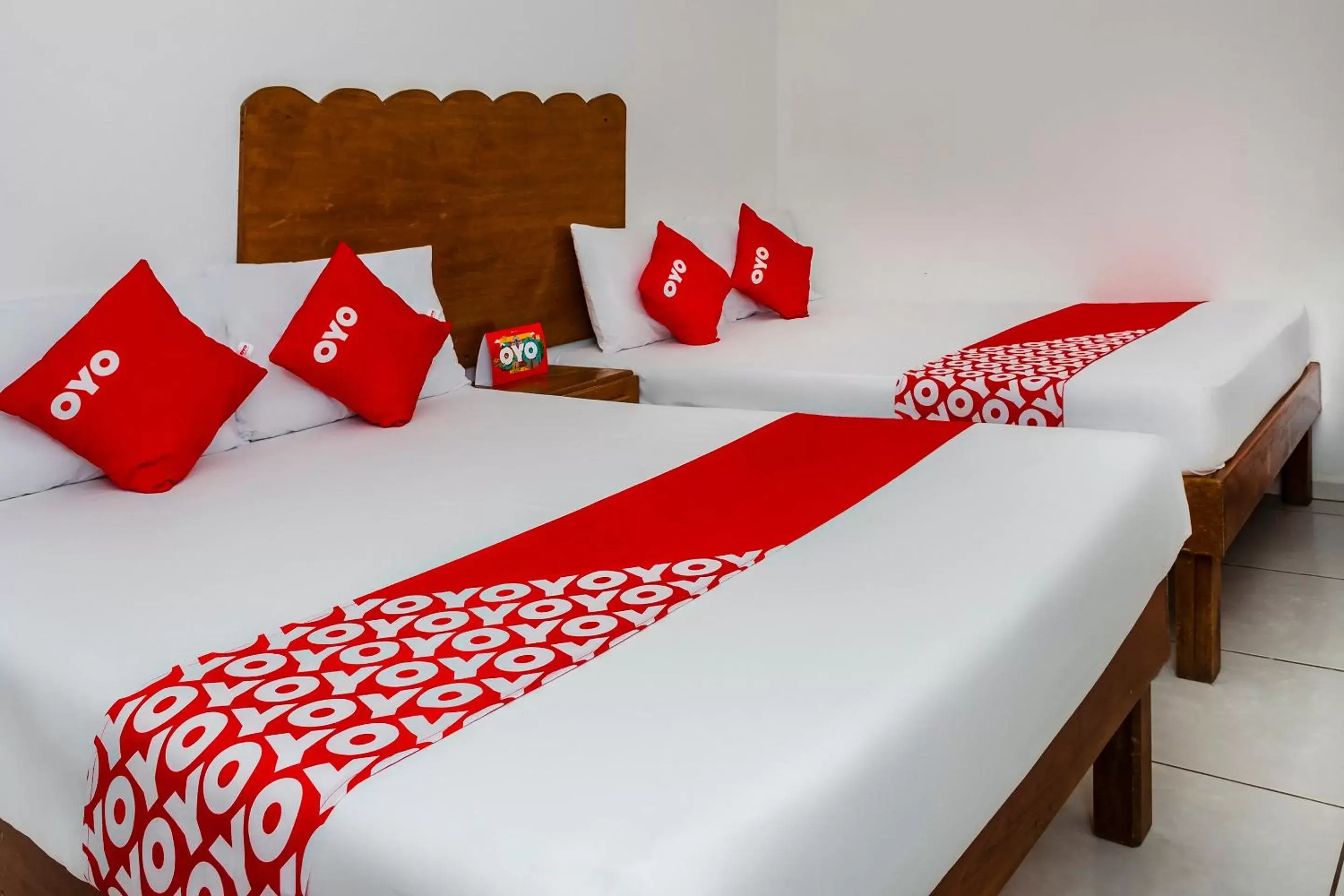 Standard Two Beds in OYO Hotel Miramar, Loreto Standard Two Beds in OYO Hotel Miramar, Loreto