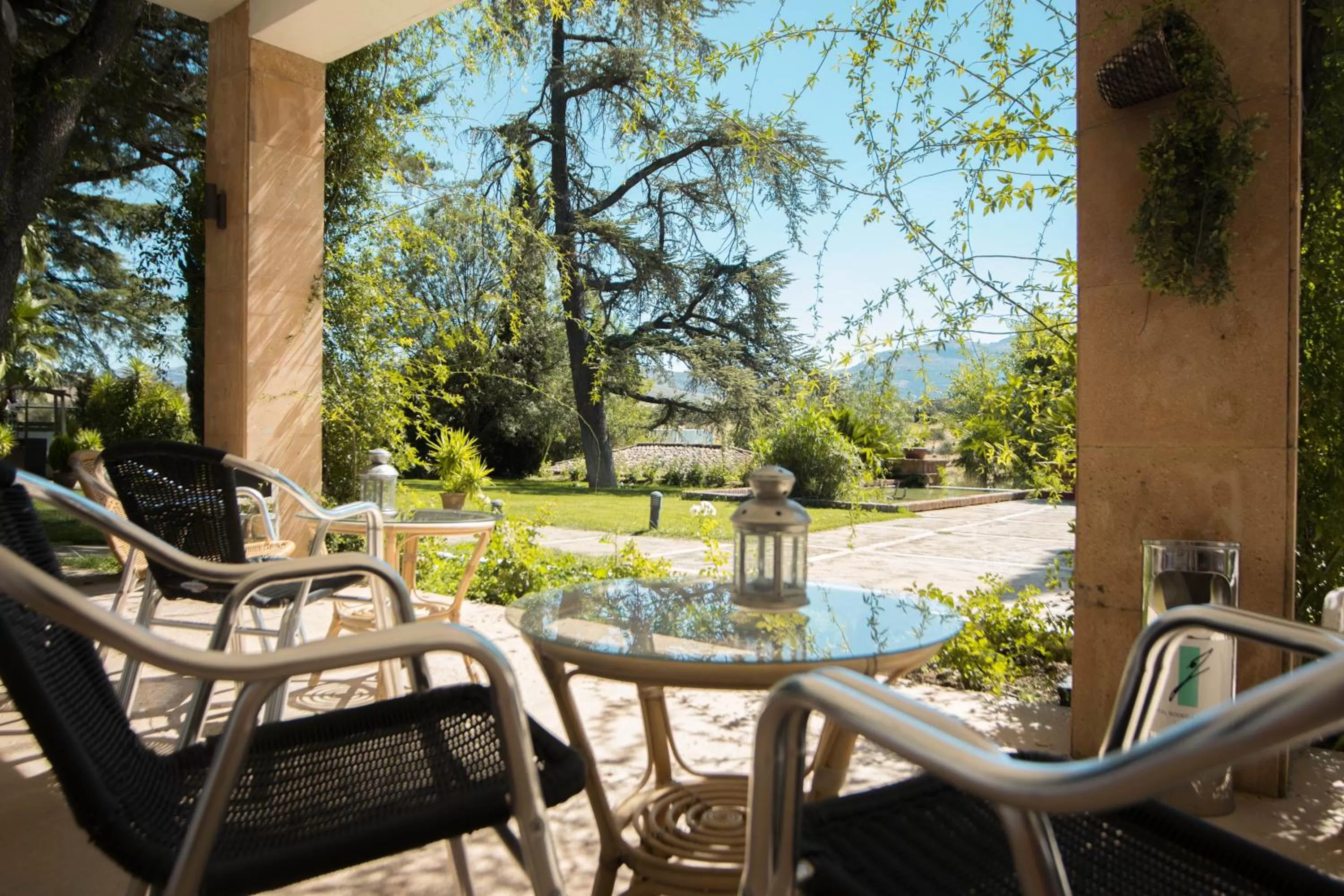 Balcony/Terrace in Hotel Bodega El Juncal