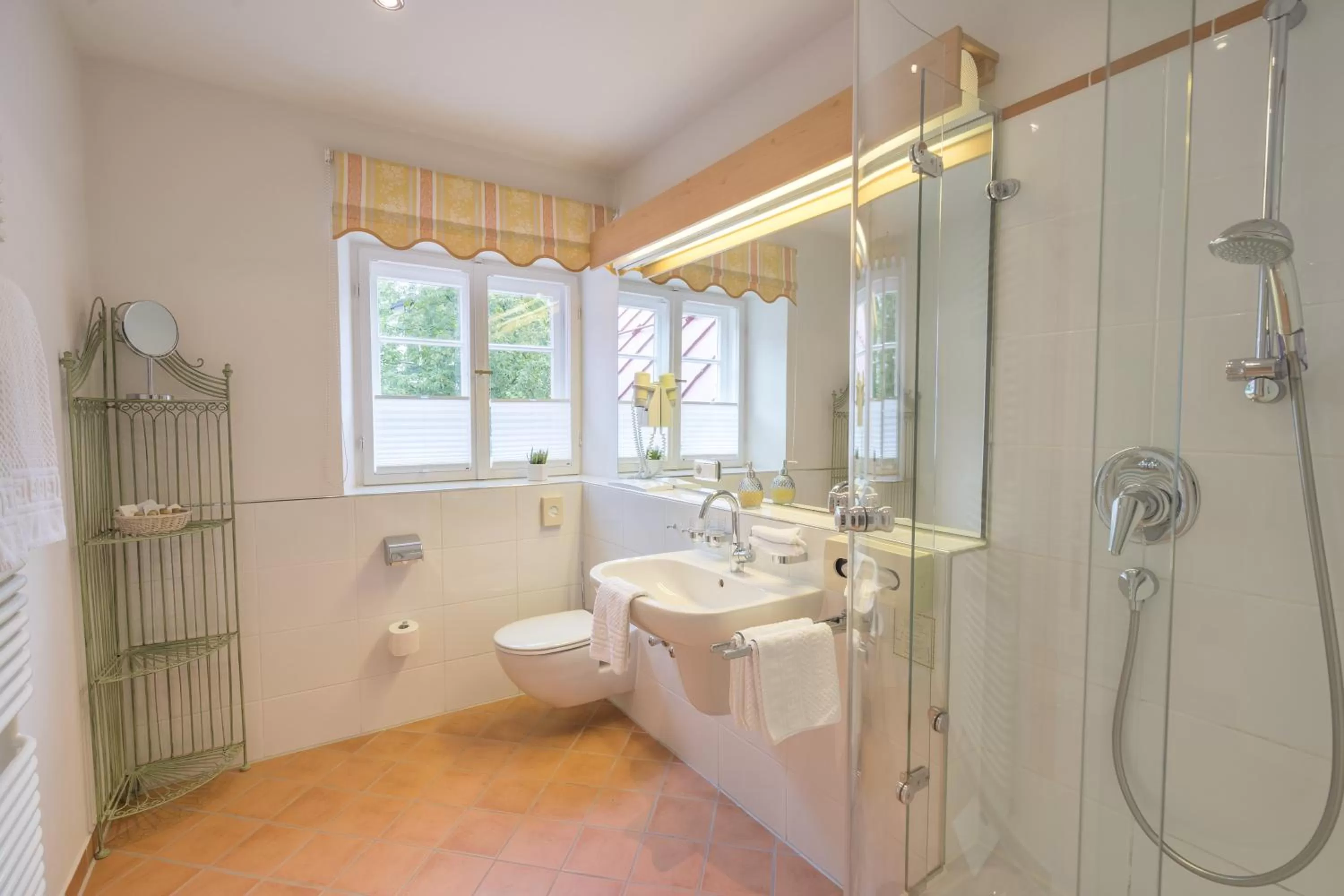 Bathroom in Hotel Geldernhaus