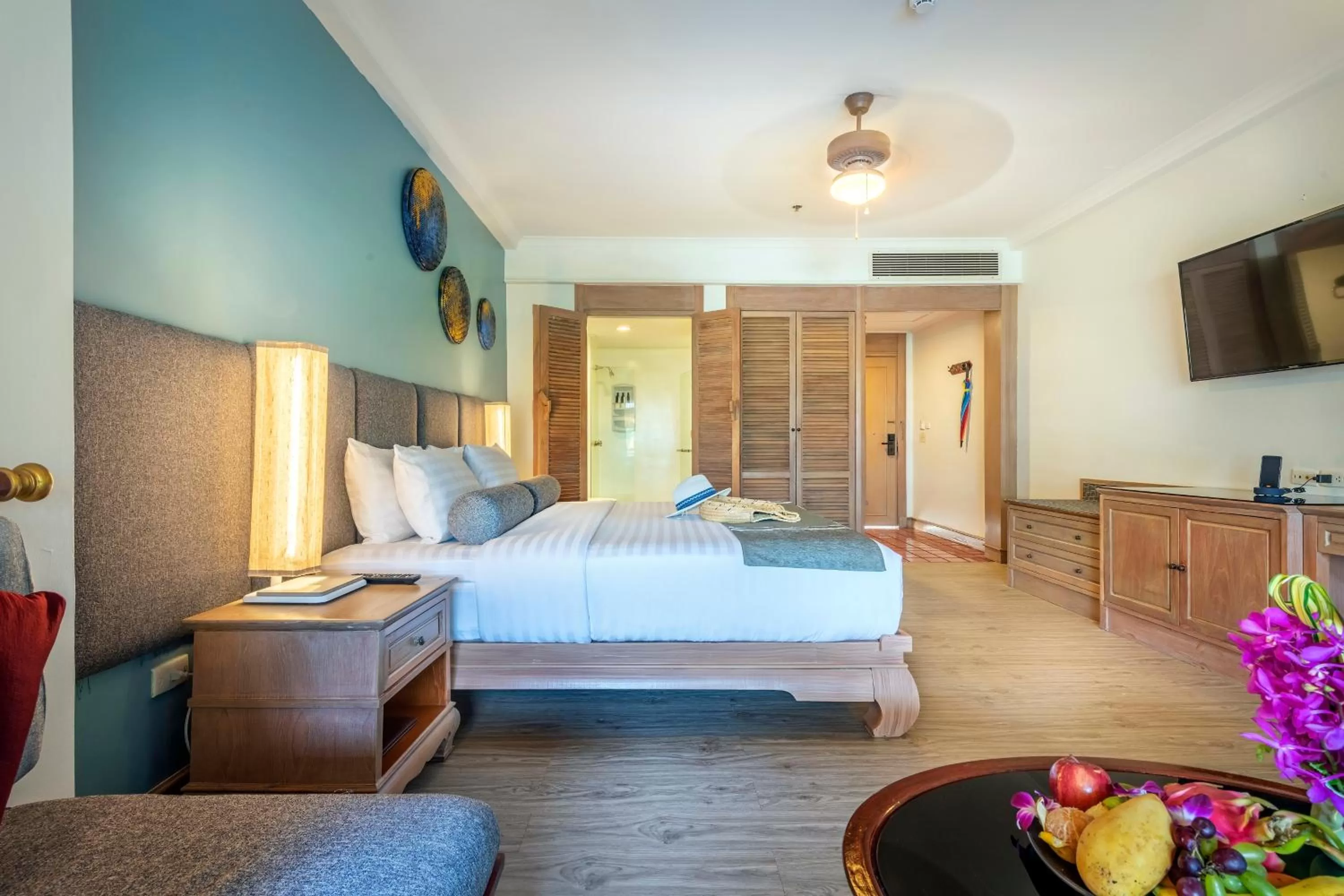 Bedroom, Bed in Chada Thai Village