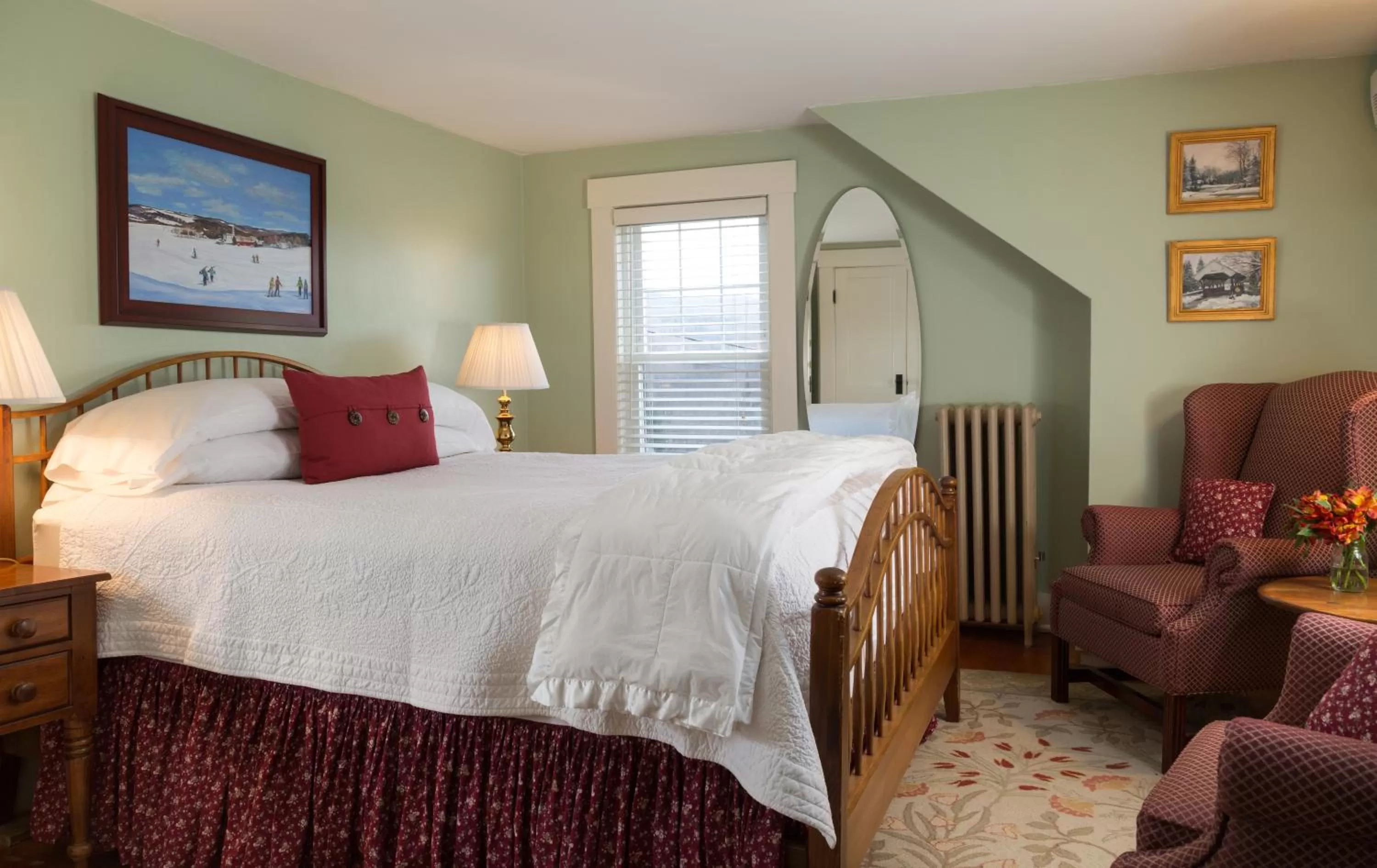 Bed in Sugar Hill Inn