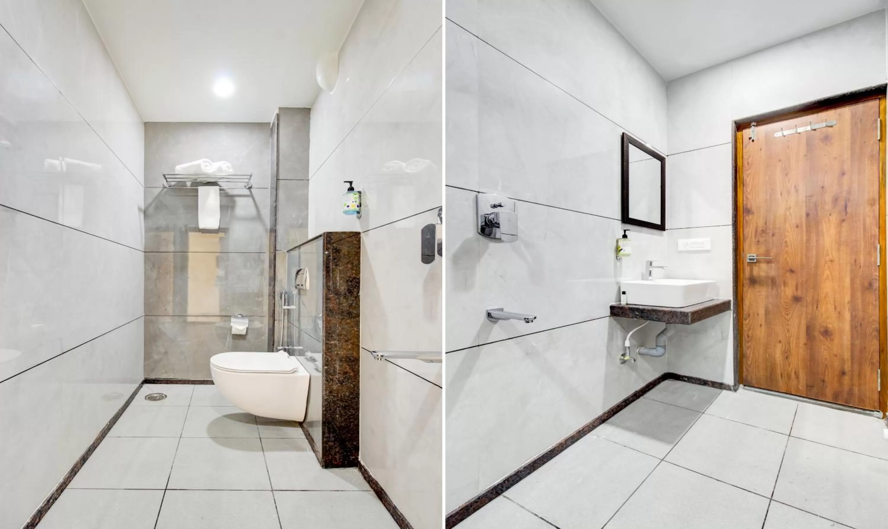 Bathroom in Treebo The Meridian