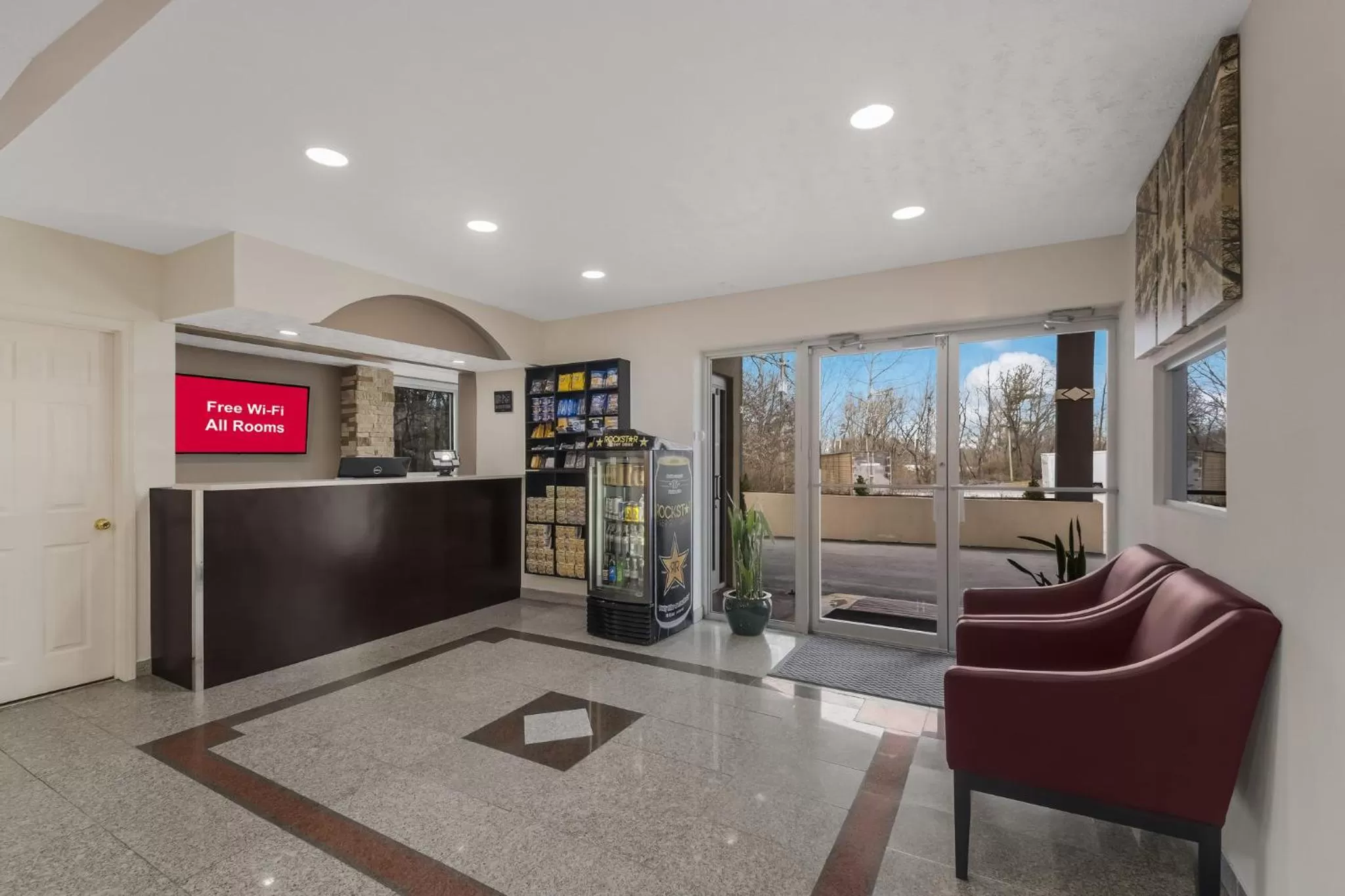 Lobby or reception in Red Roof Inn Crossville