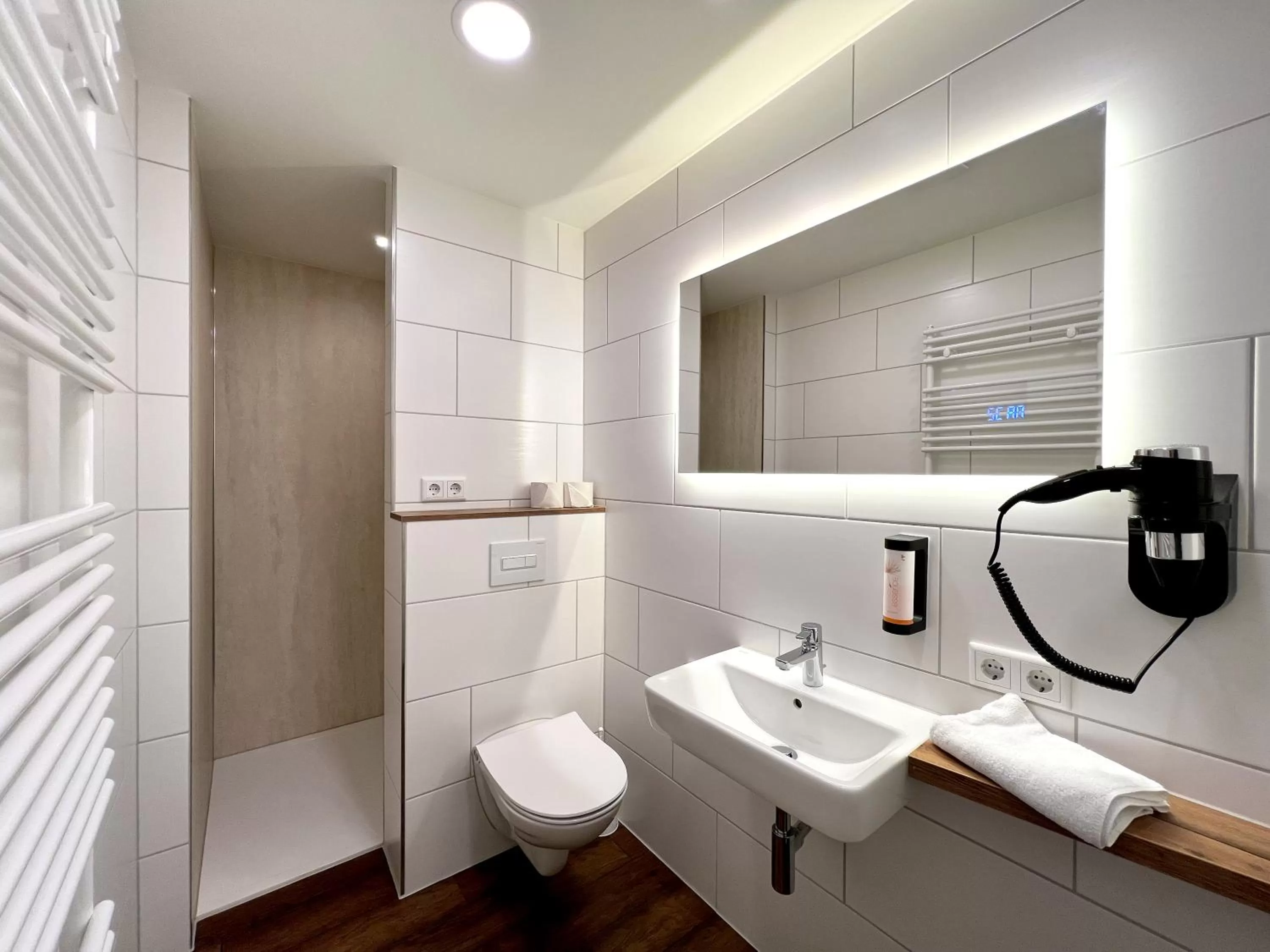 Bathroom in Familienhotel "Rhön Feeling"