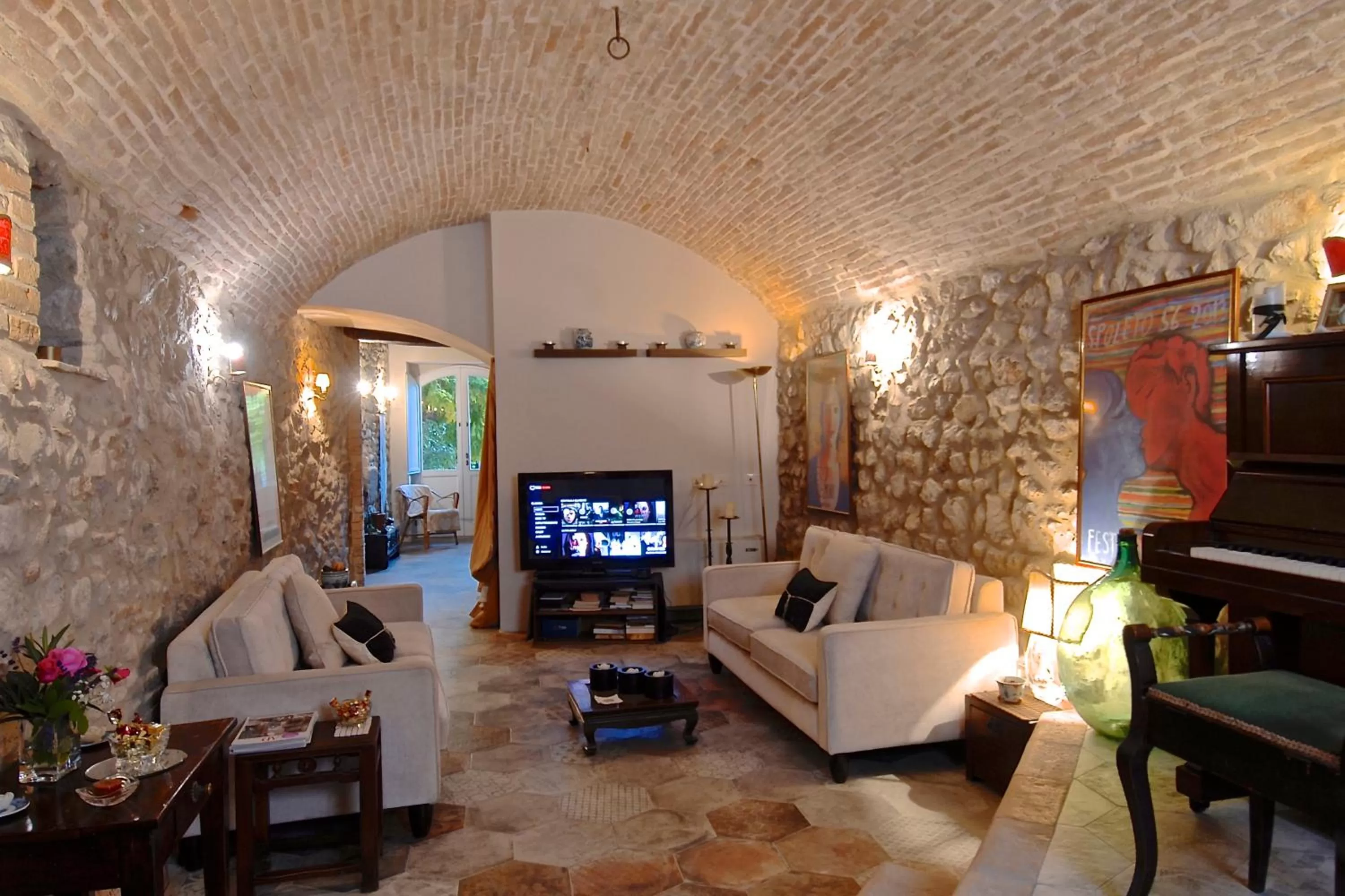 Communal lounge/ TV room, Seating Area in Palazzo Sant'Angelo