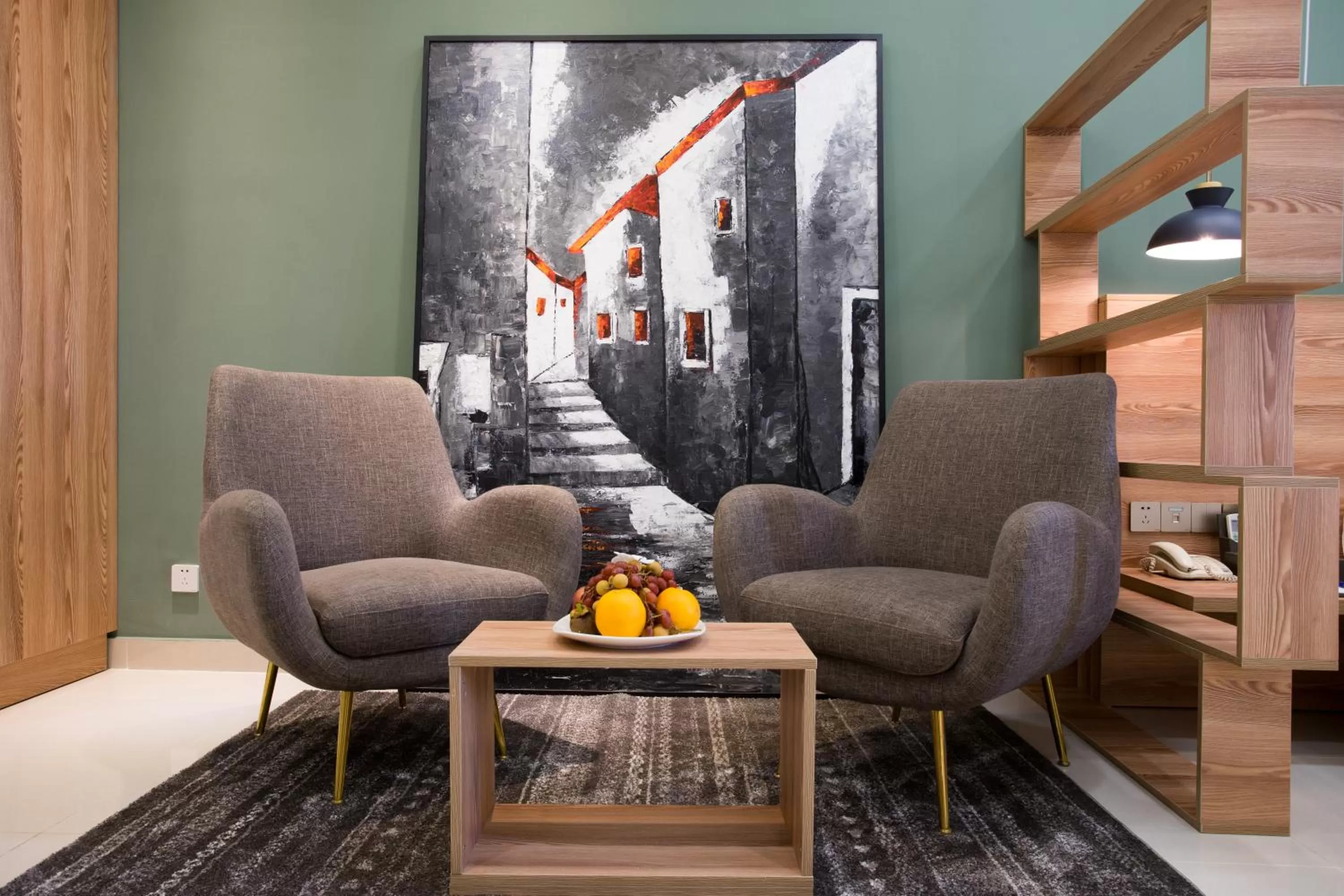 Living room in The Snowbell Hotel & Spa at The Bridge