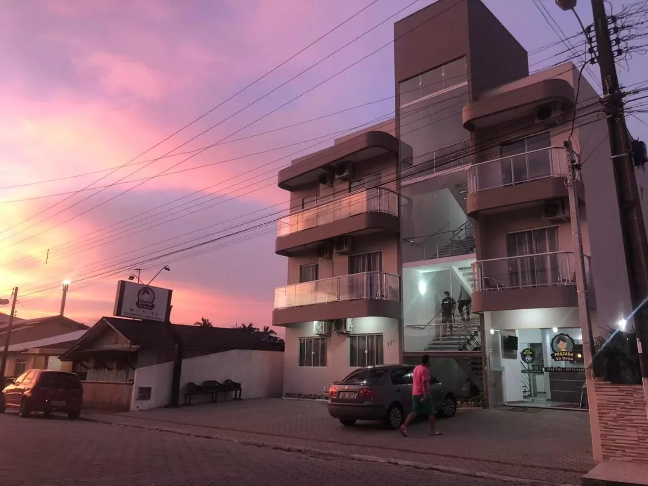 Property building in Pousada Vó Dena