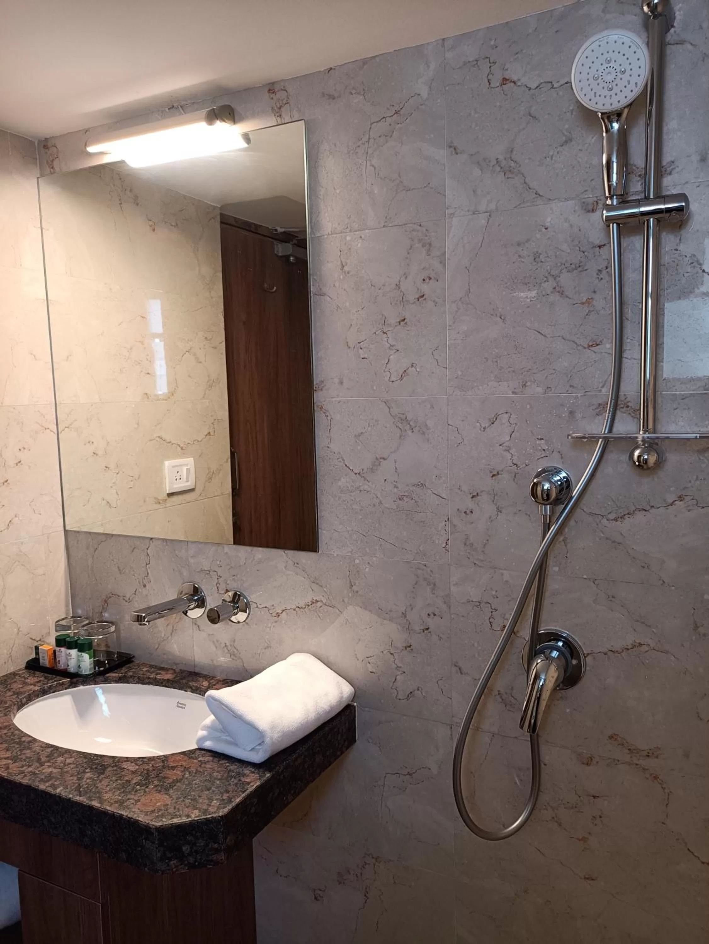 Bathroom in The Beacon Hotel Vadodara