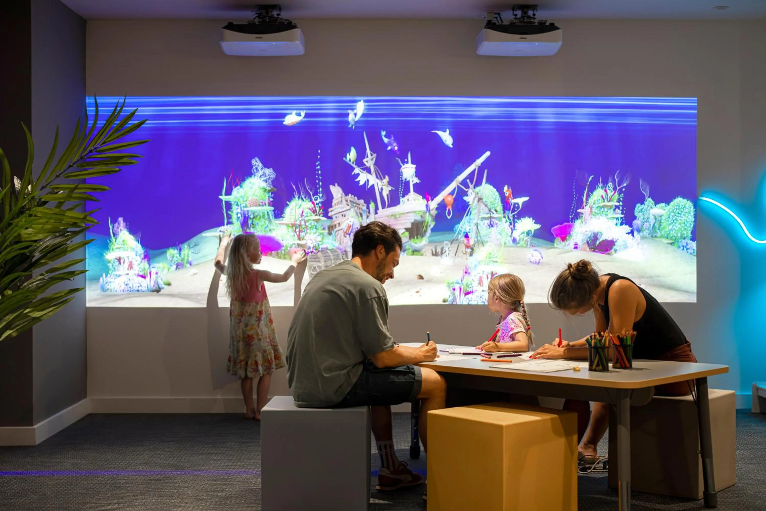 Kids's club in Valamar Tirena Hotel