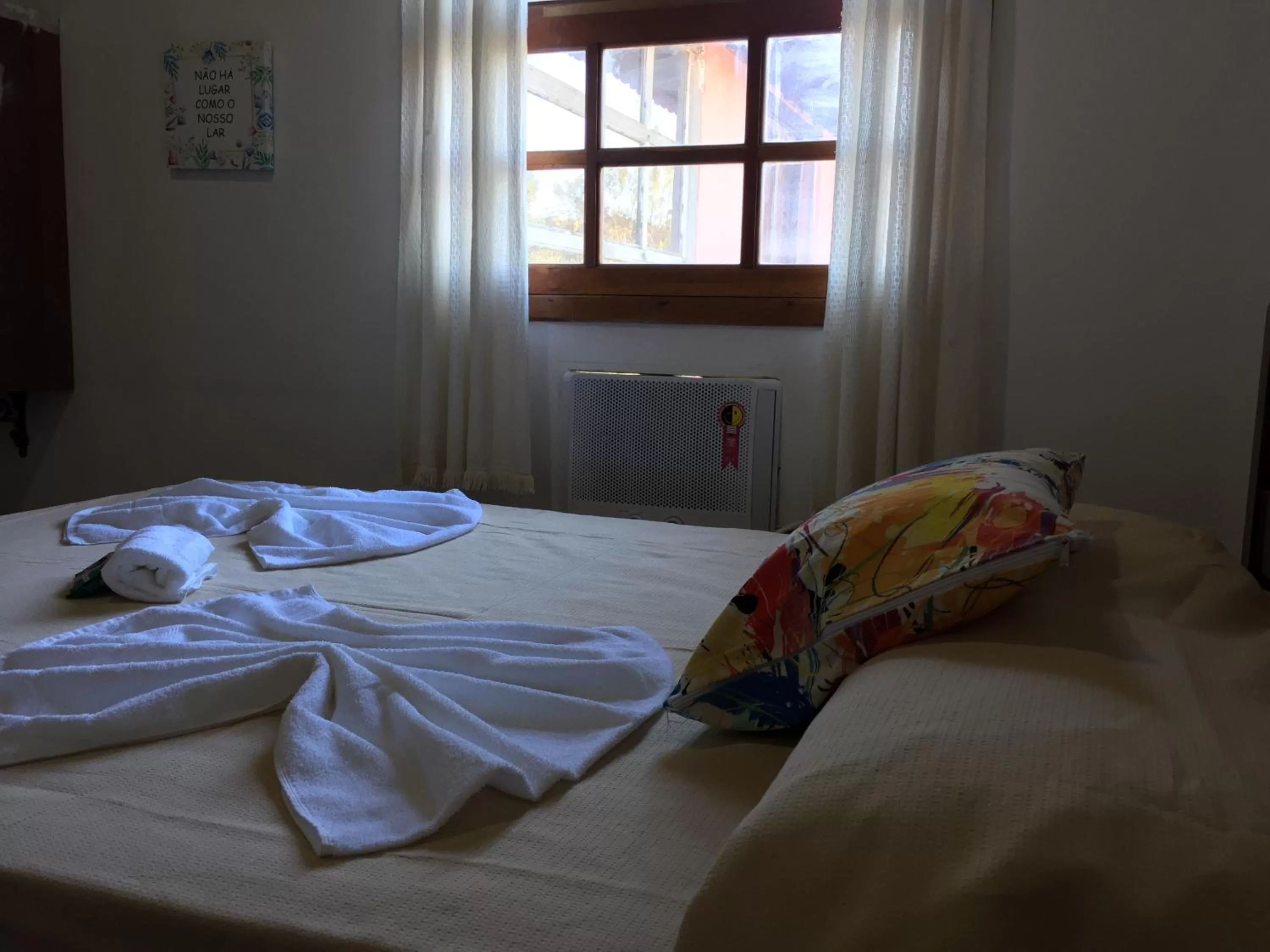 Bed in Pousada Beluga