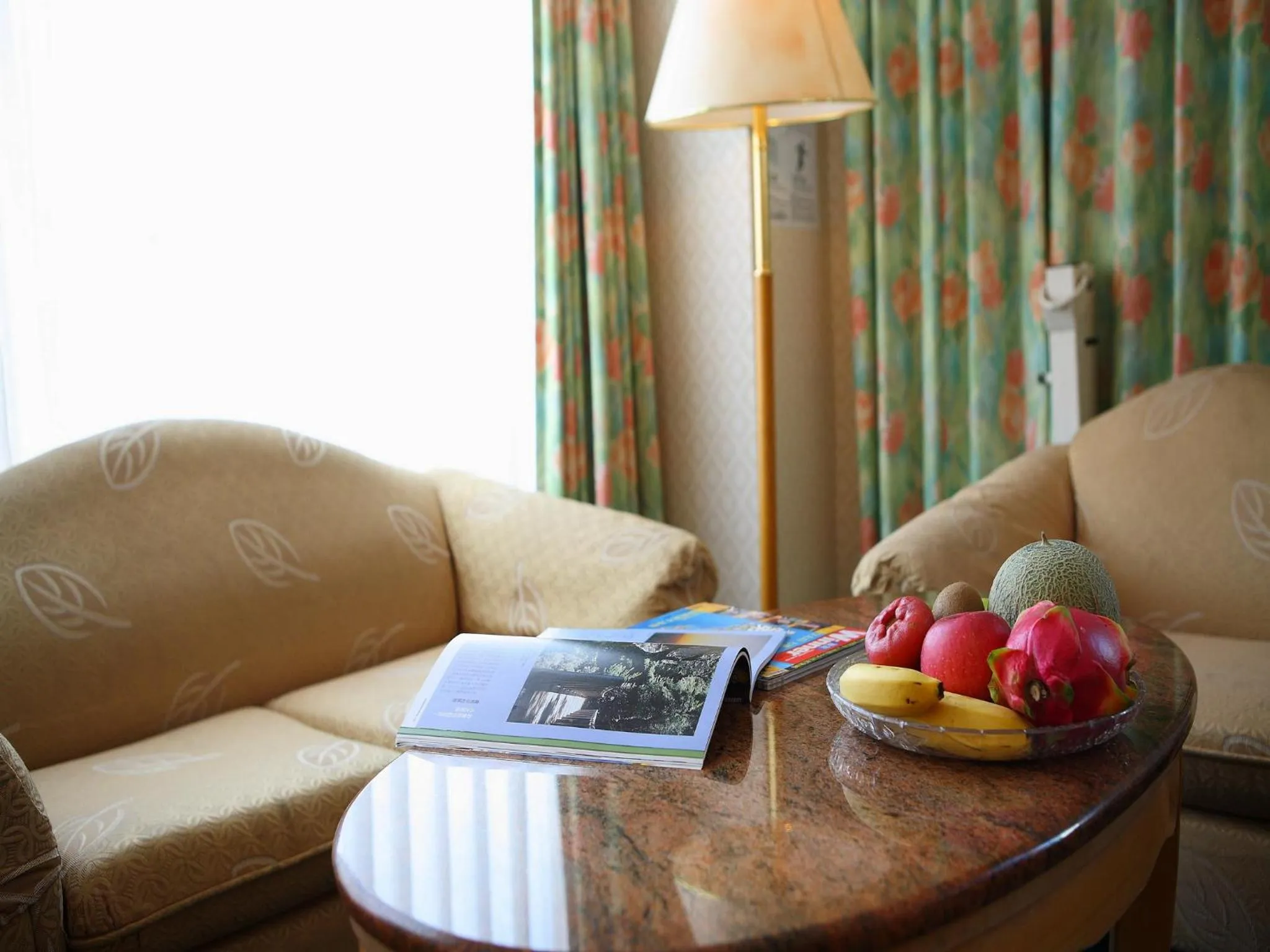 Decorative detail in Da Shih Hotel