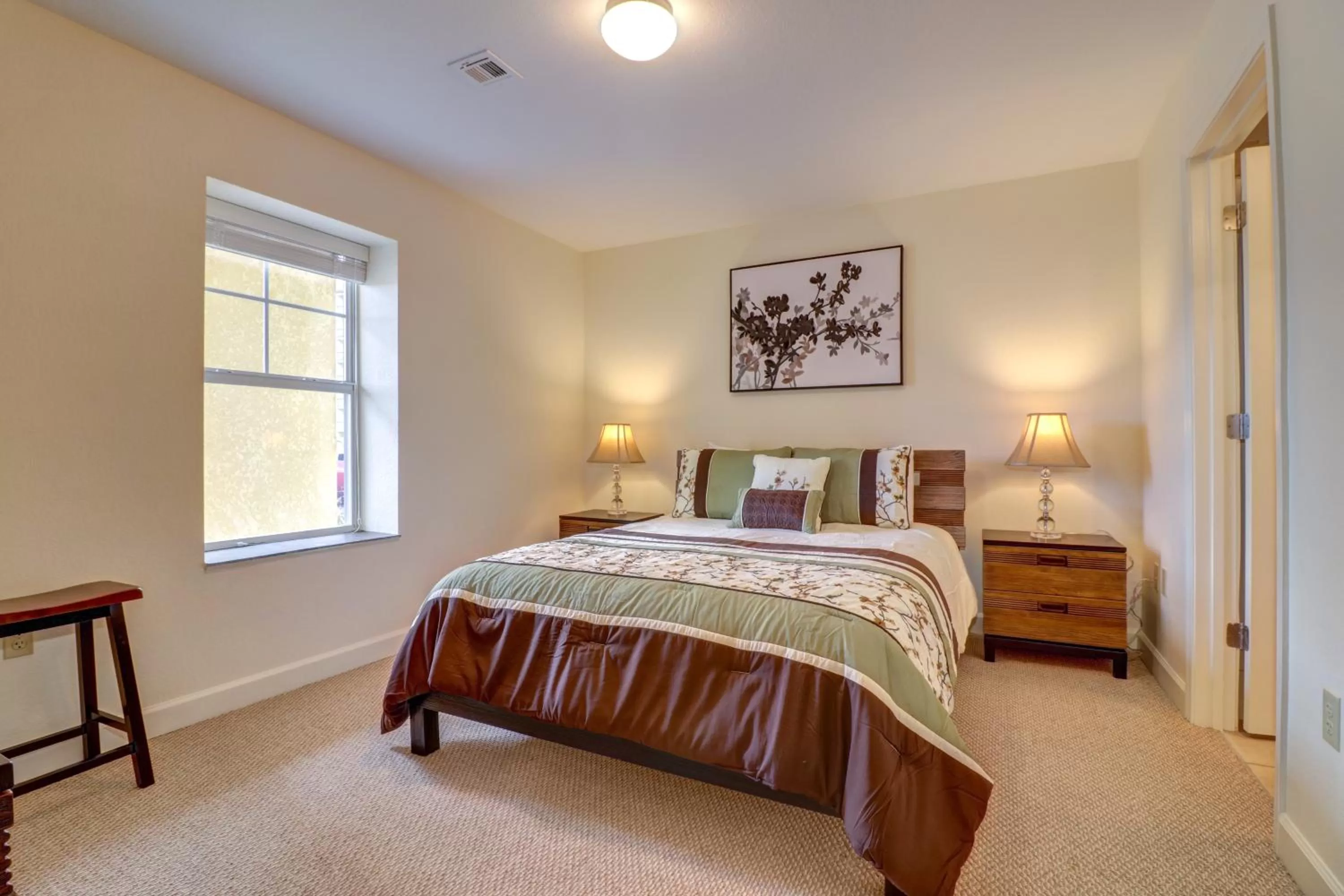 Bed in Sandy's Sanctuary