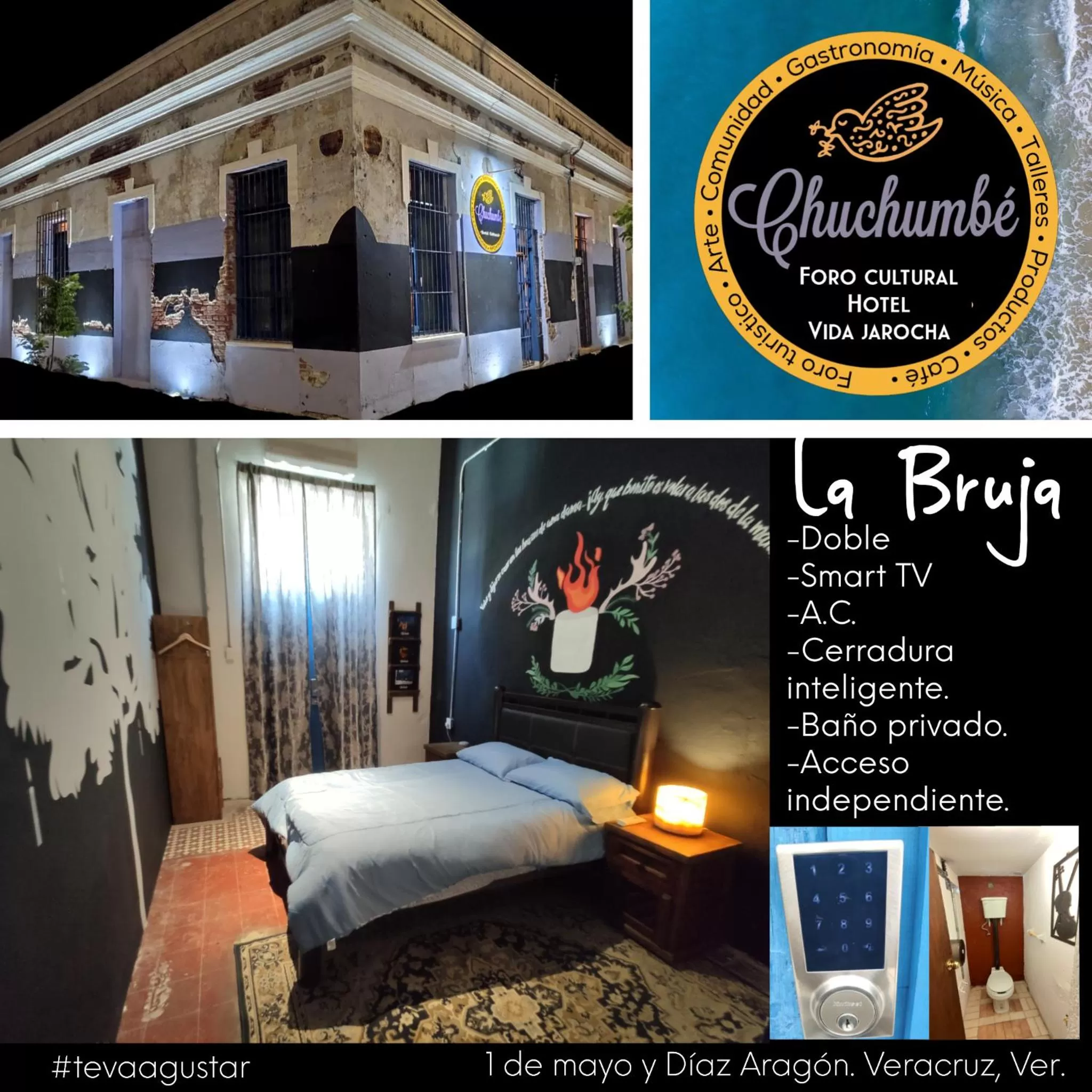 Photo of the whole room in Chuchumbé Hotel Cultural, Restaurante & Café