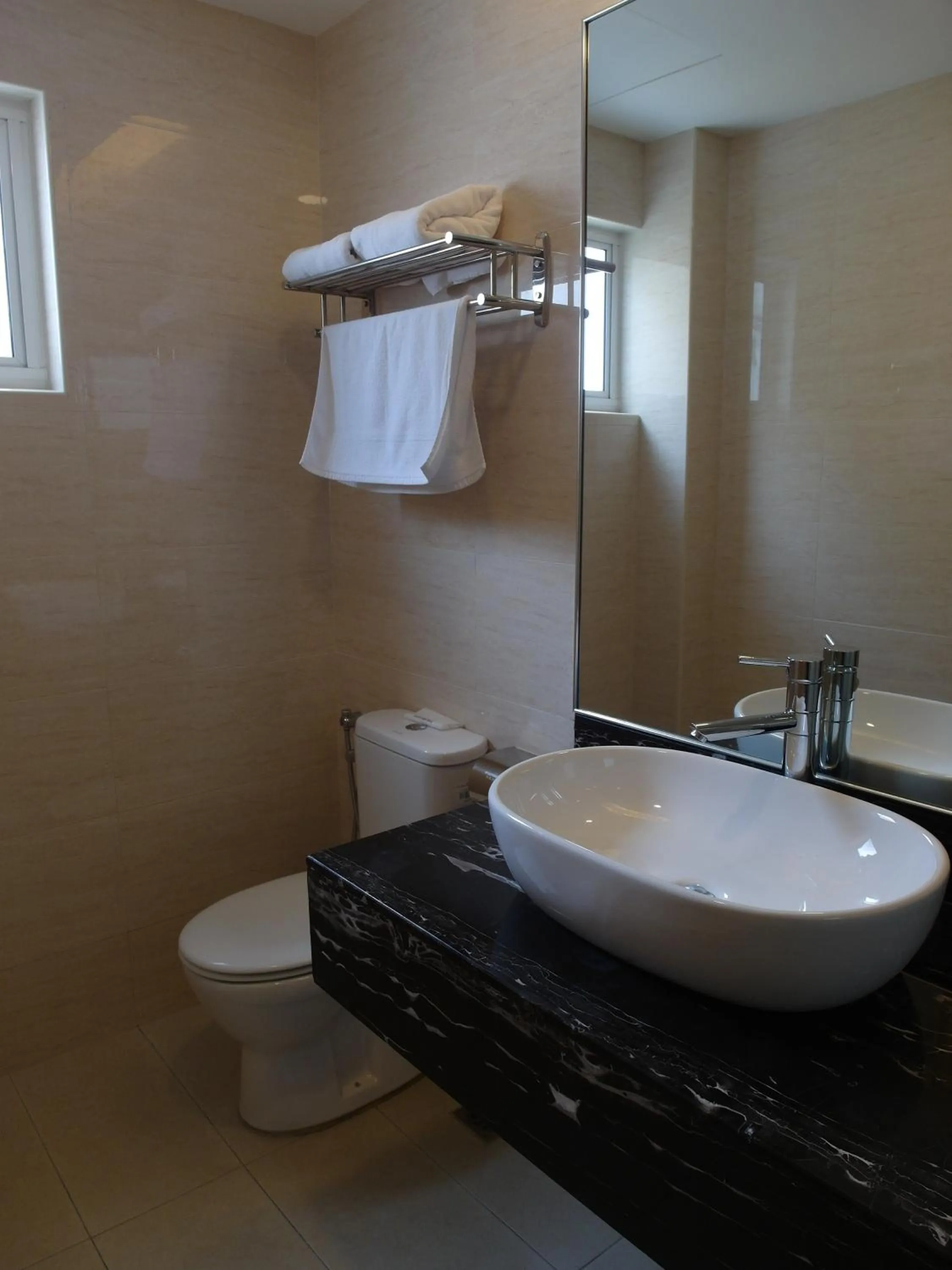 Bathroom in Metro Hotel @ KL Sentral