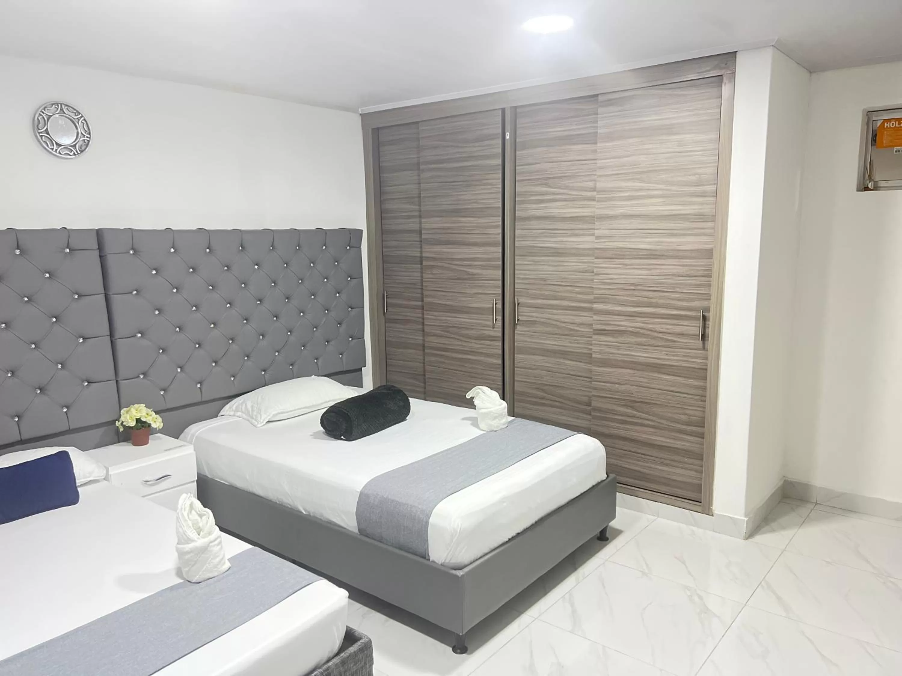 Photo of the whole room, Bed in La Forêt de Café Hotel