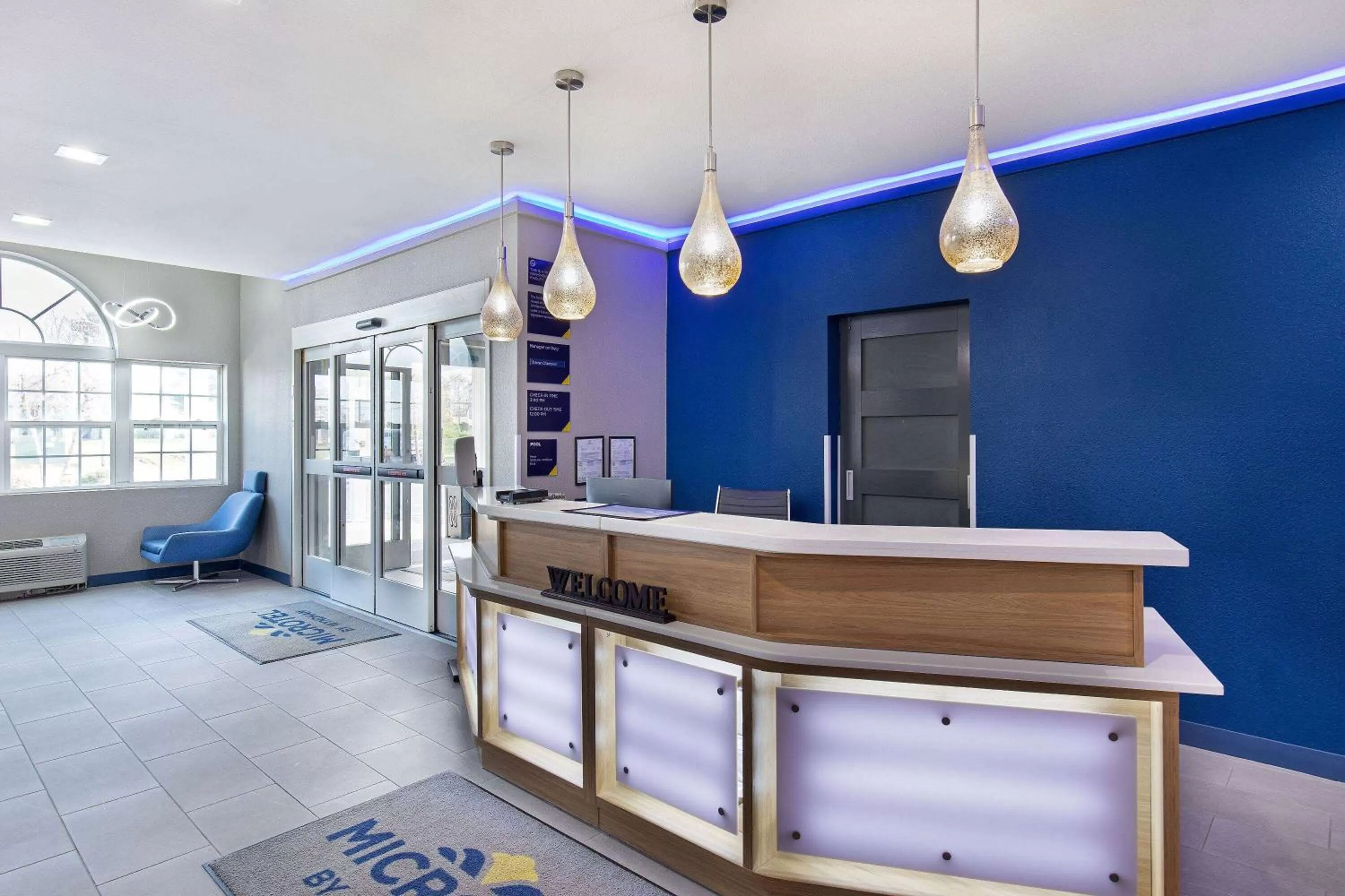 Lobby or reception in Microtel Inn & Suites by Wyndham Manchester - Newly Renovated
