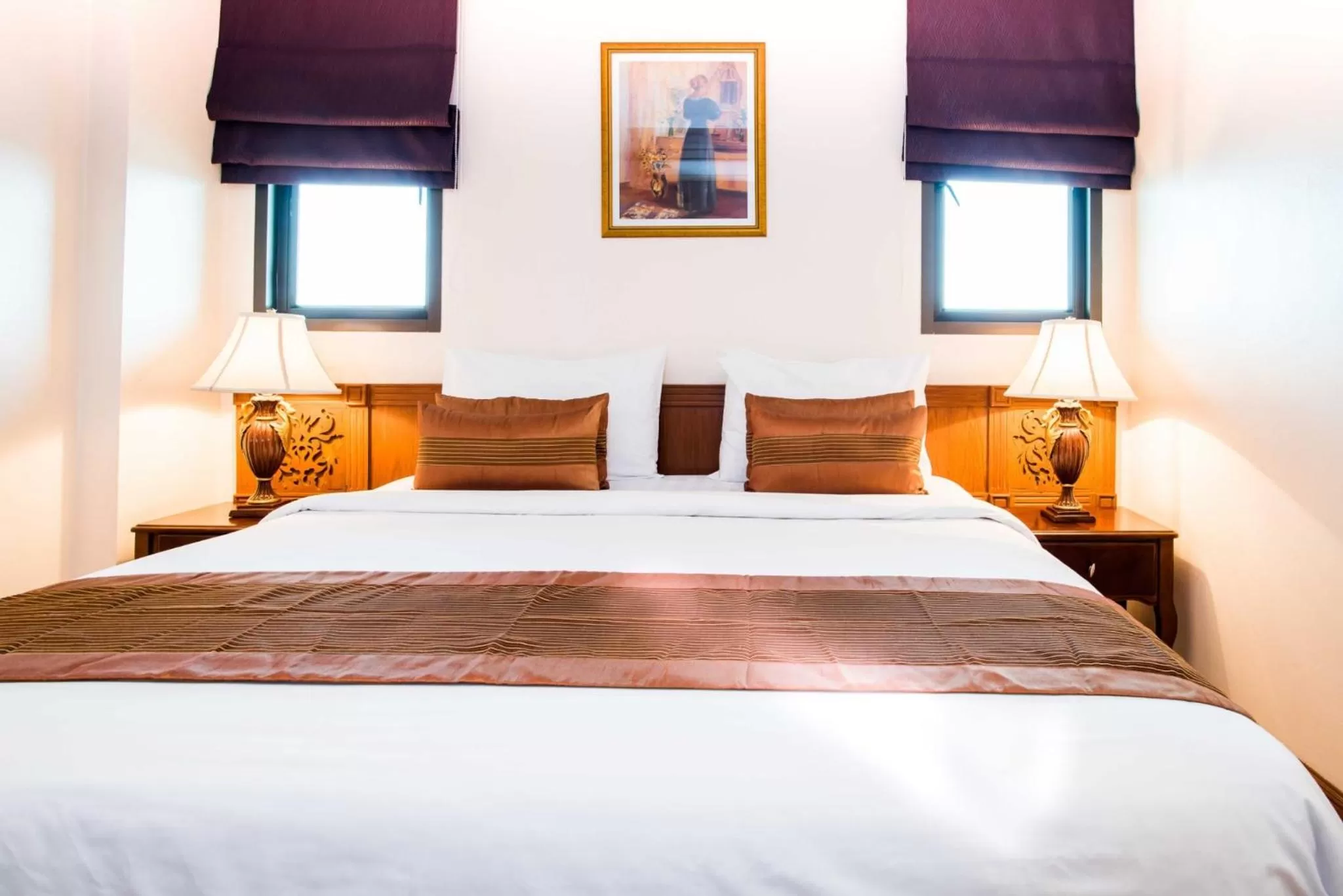 Bed in The Residence Garden