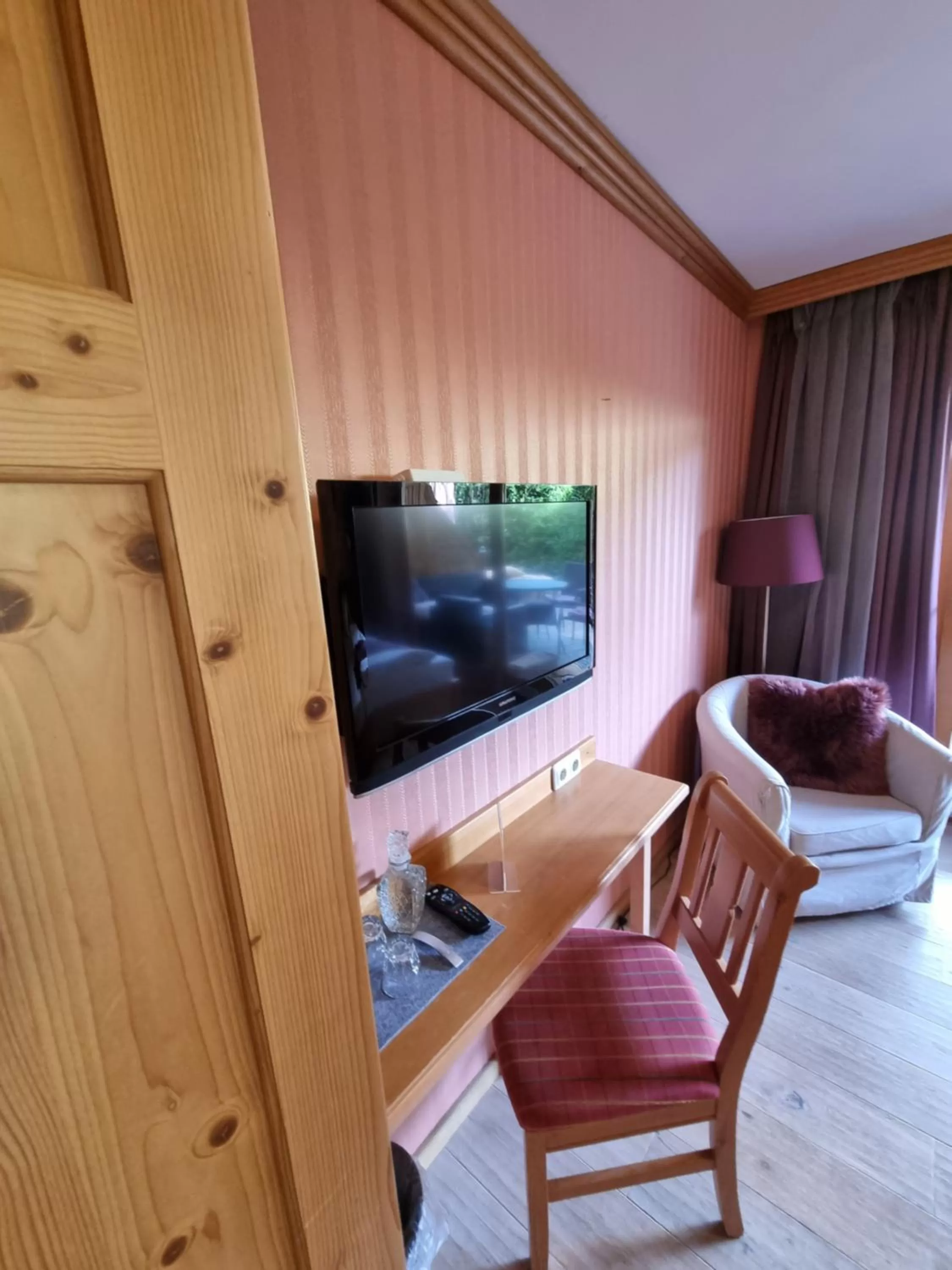 TV/Entertainment Center in Landhaus Talblick- Boutique Hotel Bed and Breakfast