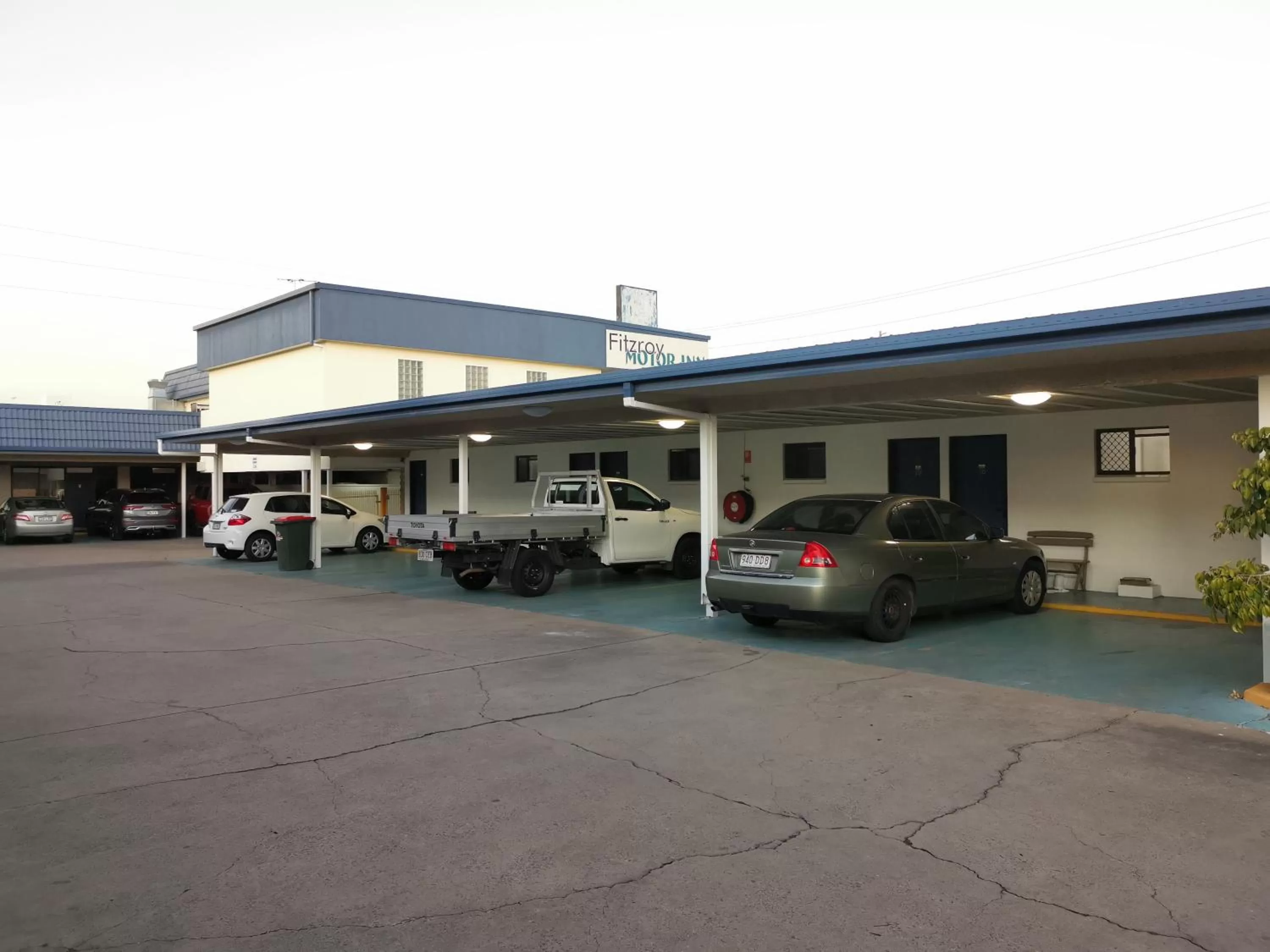 Parking, Property Building in Fitzroy Motor Inn