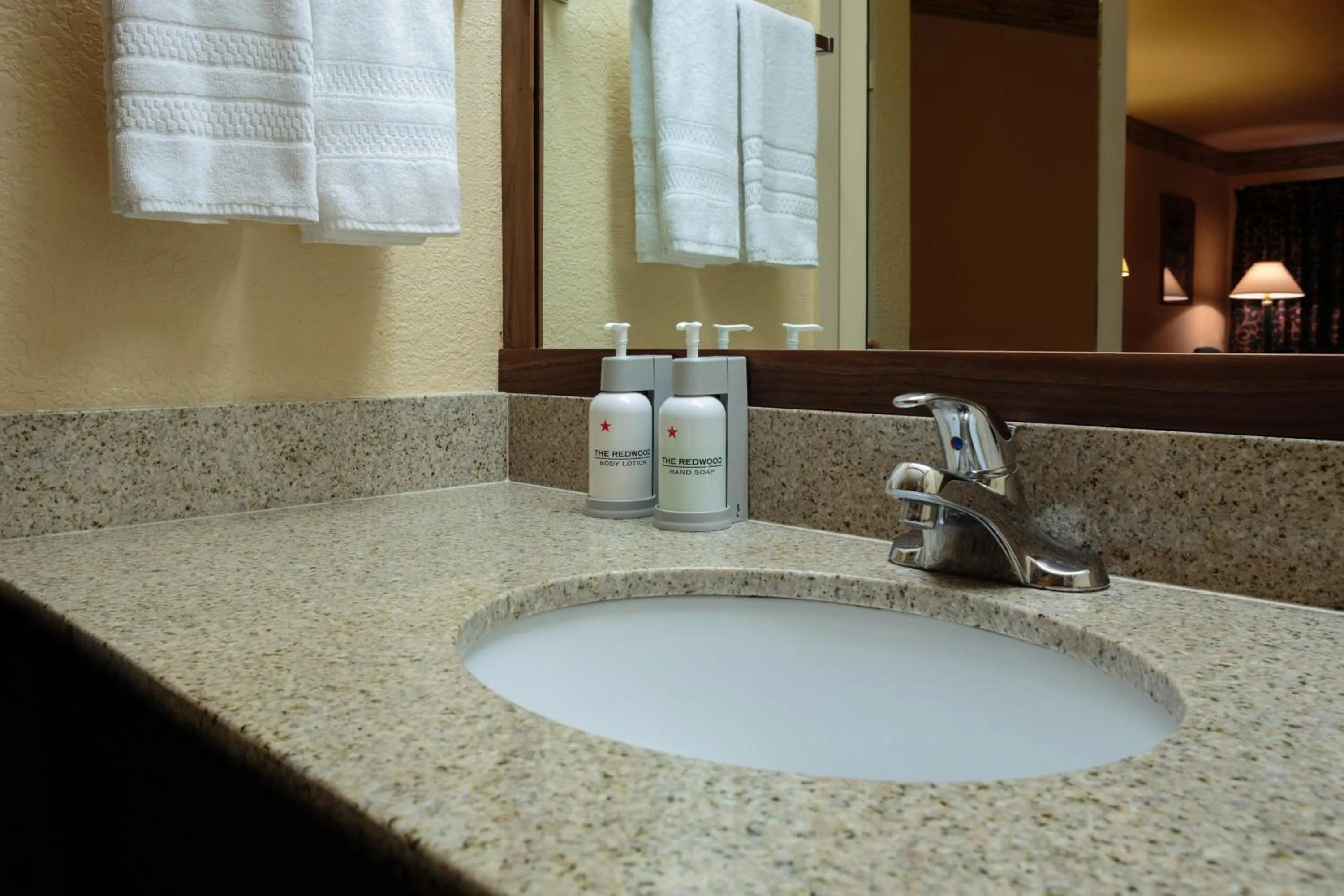 Bathroom in The Redwood Riverwalk, a boutique hotel