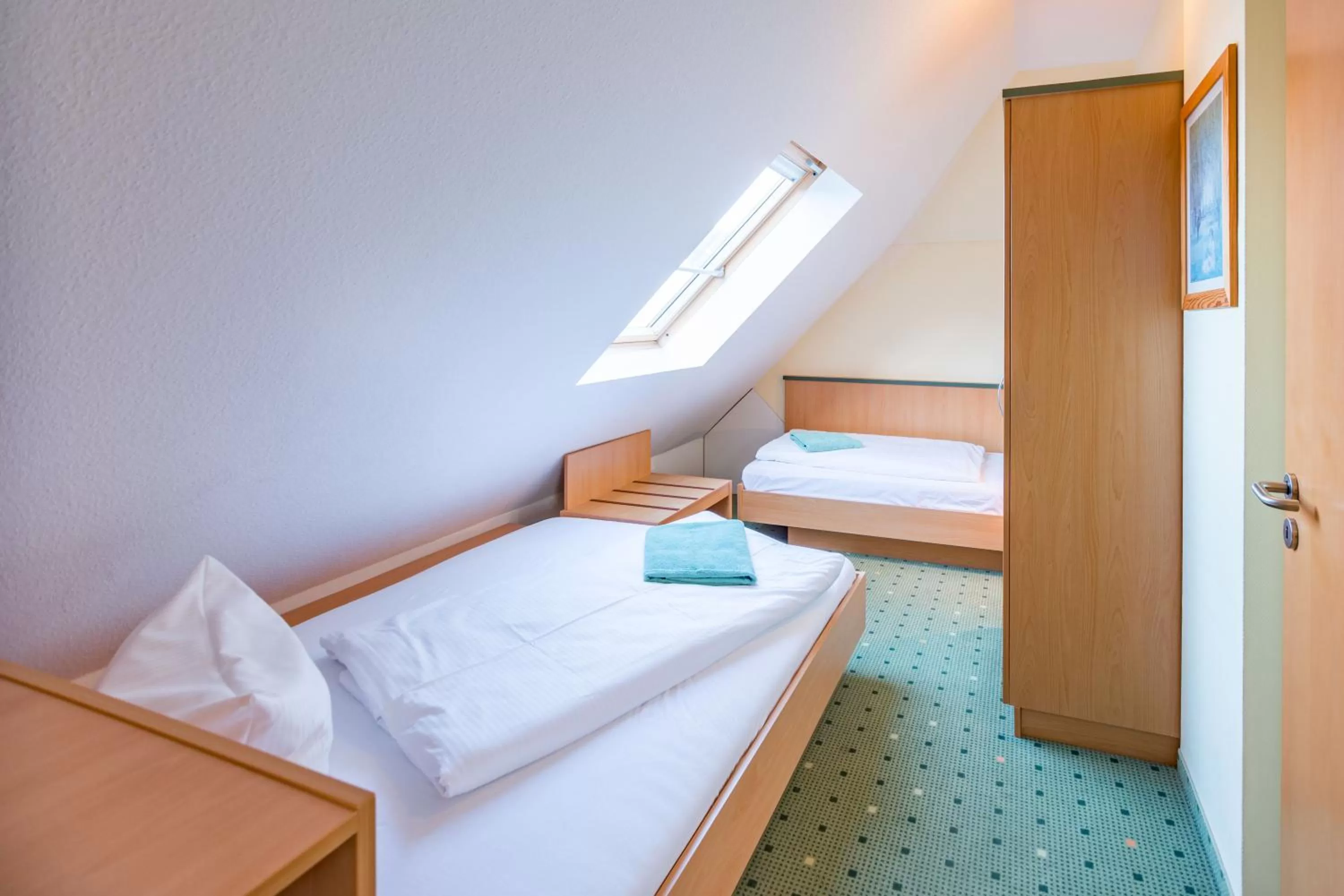 Photo of the whole room, Bed in Am Weststrand Apartmenthaus Waldeck