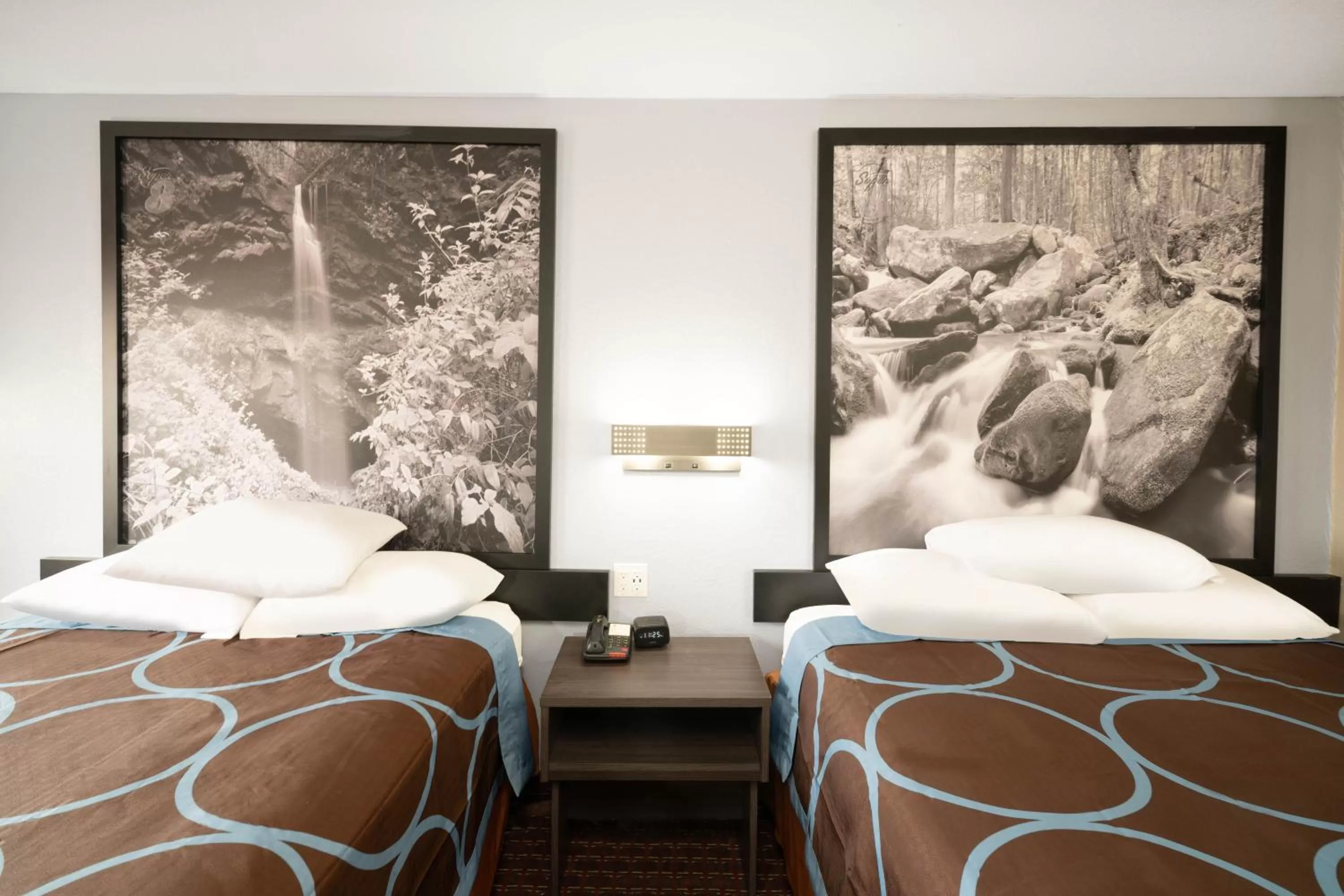 Bed in Super 8 by Wyndham Cleveland