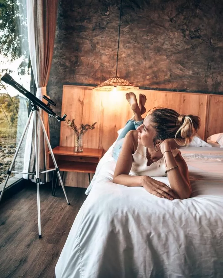 Bedroom in Ecohotel Monte Tierra Habitaciones y Glamping