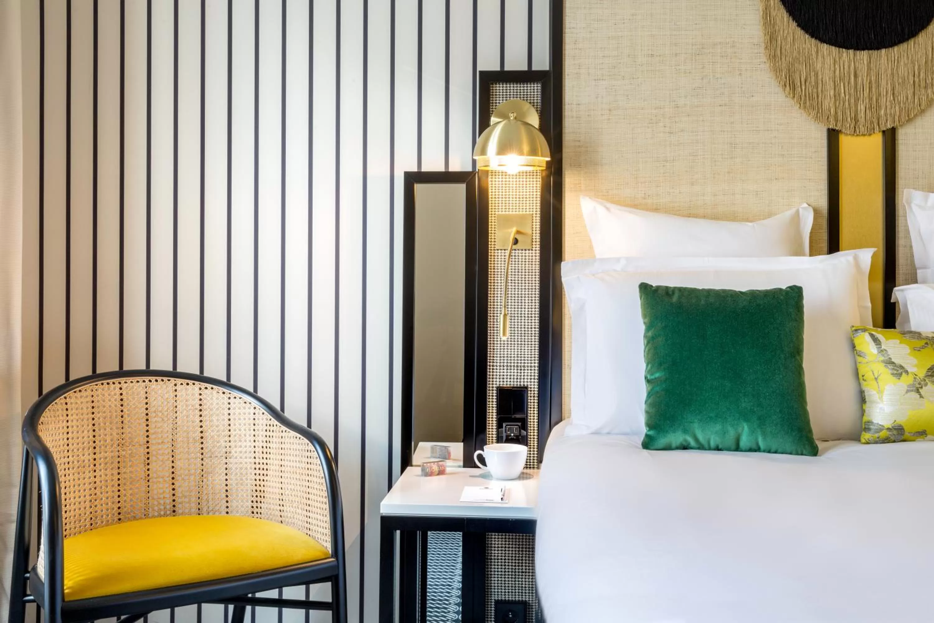 Decorative detail, Bed in Best Western Premier Hotel Roosevelt