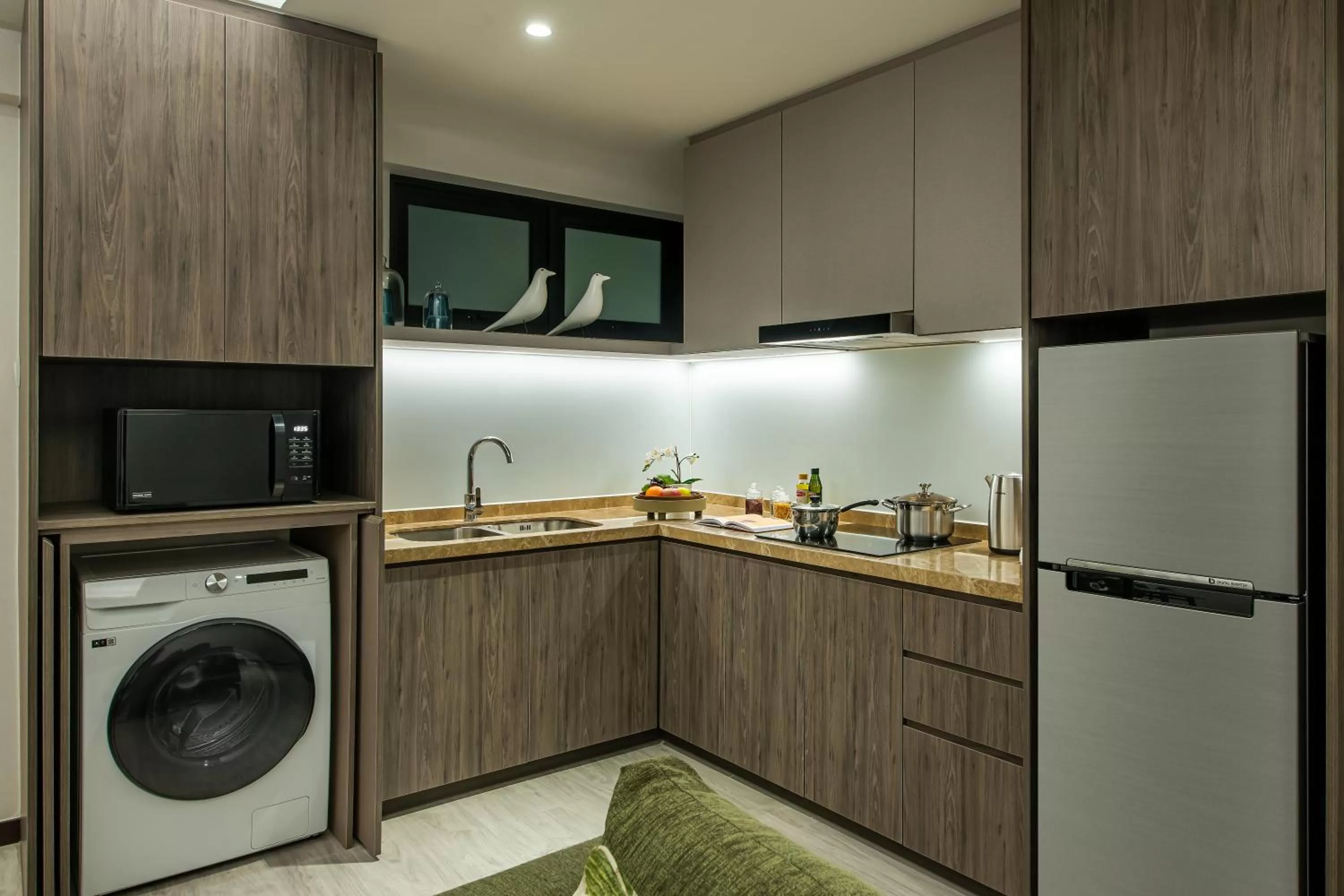 Kitchen or kitchenette in Citadines Prai Penang