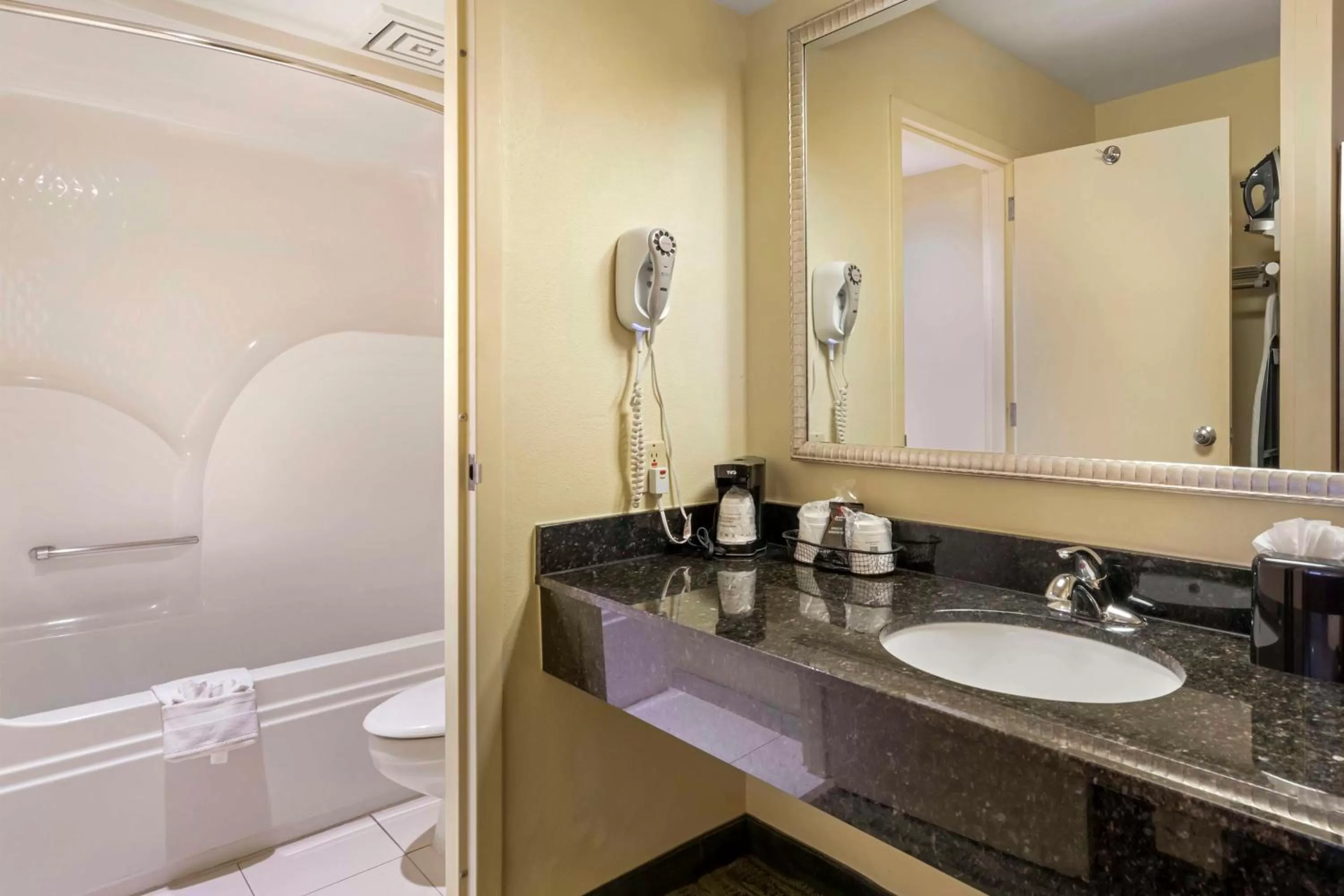 Bathroom in Best Western McAllen Medical Center