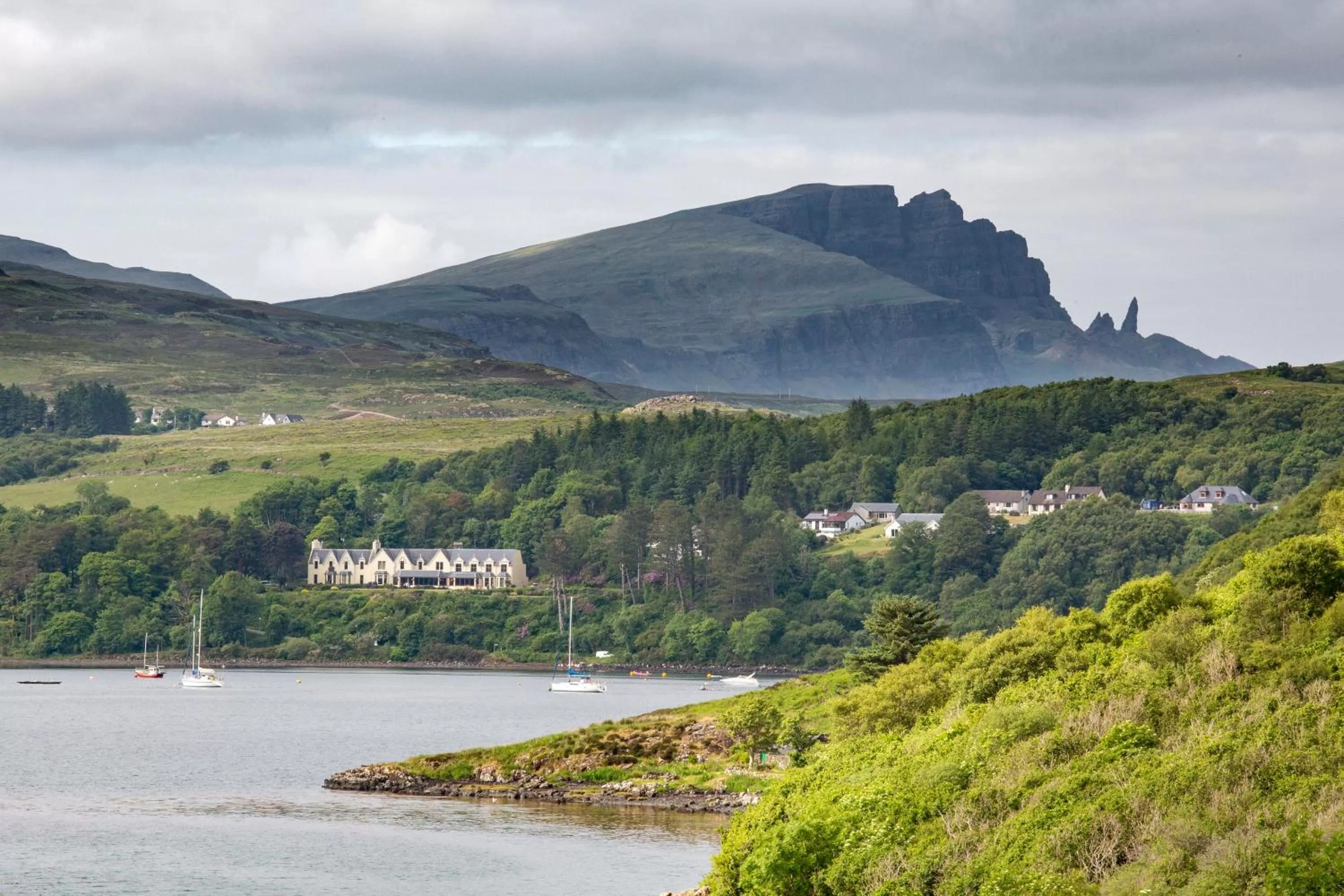 Natural landscape in Cuillin Hills Hotel