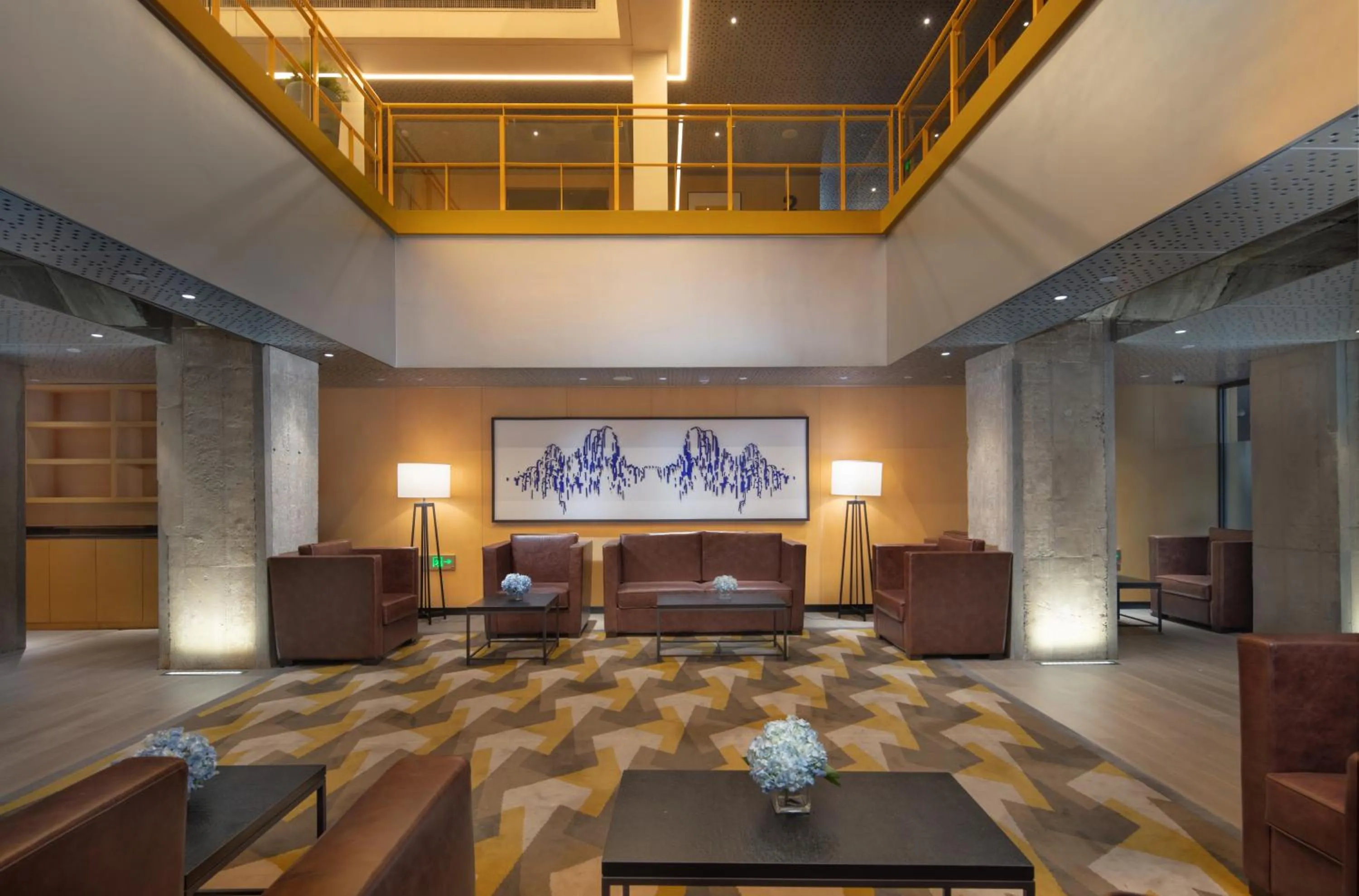Lobby or reception in Holiday Inn Express Beijing Shijingshan Parkview by IHG