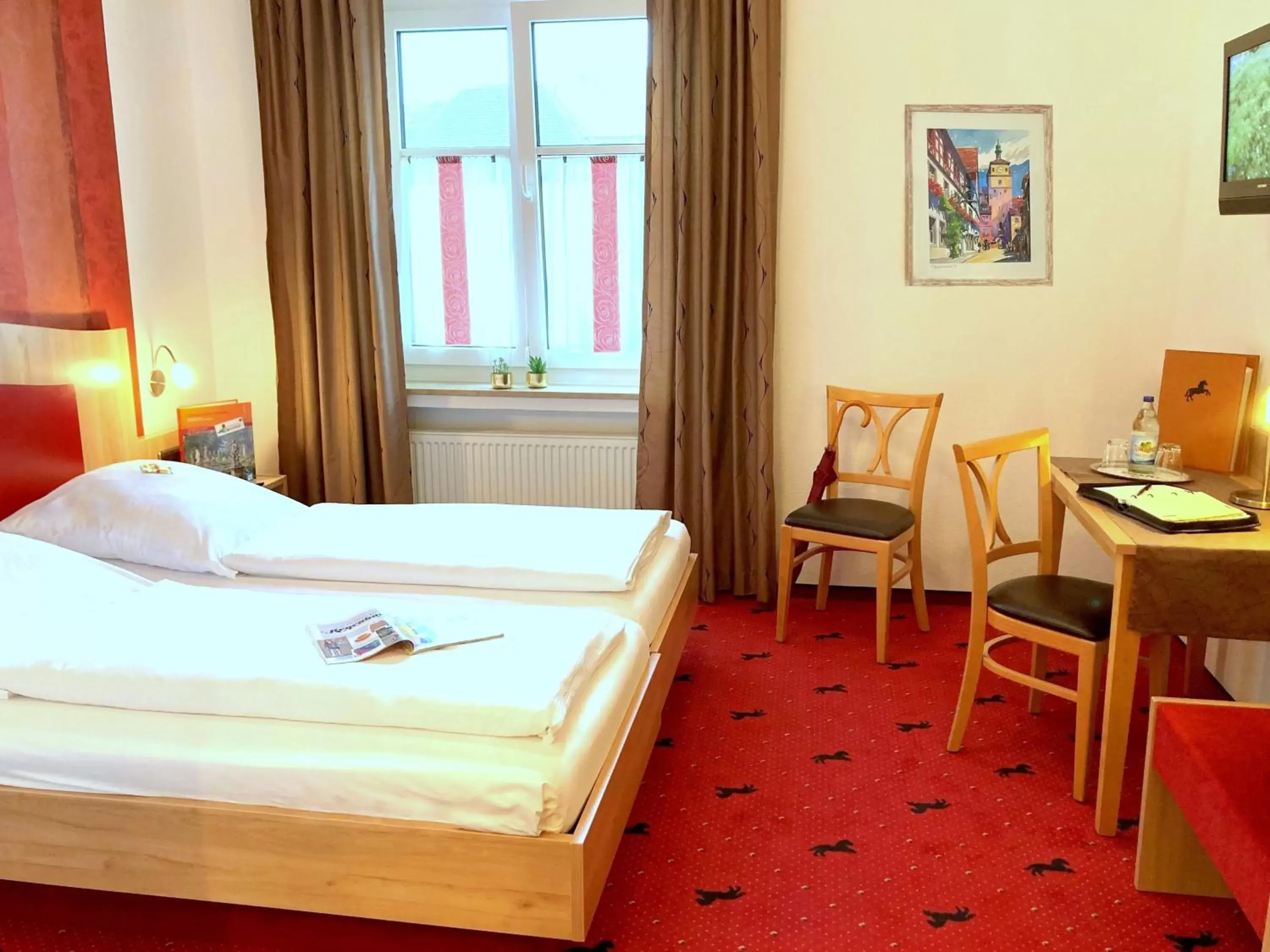 Standard Classic Double/Twin Room - Annex (3-star S category) in Hotel Rappen Rothenburg ob der Tauber Standard Classic Double/Twin Room - Annex (3-star S category) in Hotel Rappen Rothenburg ob der Tauber